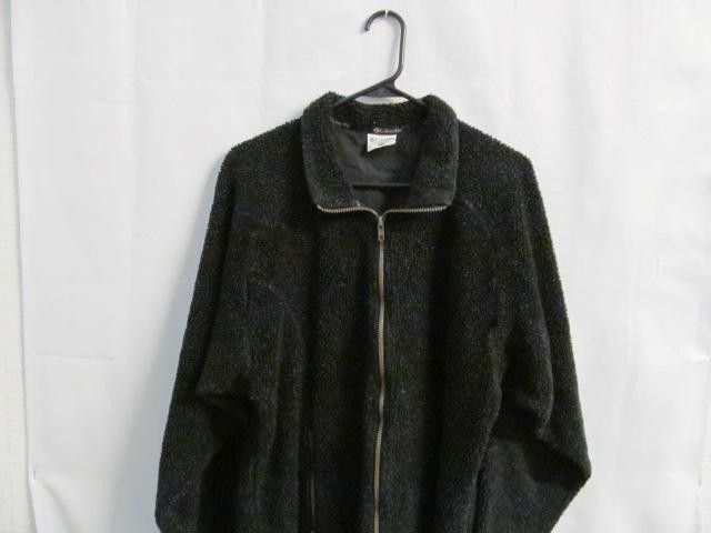 Columbia Cozy Black Fleece Zip-Up Jacket Size L / US 10 / IT 46 - 2 Thumbnail