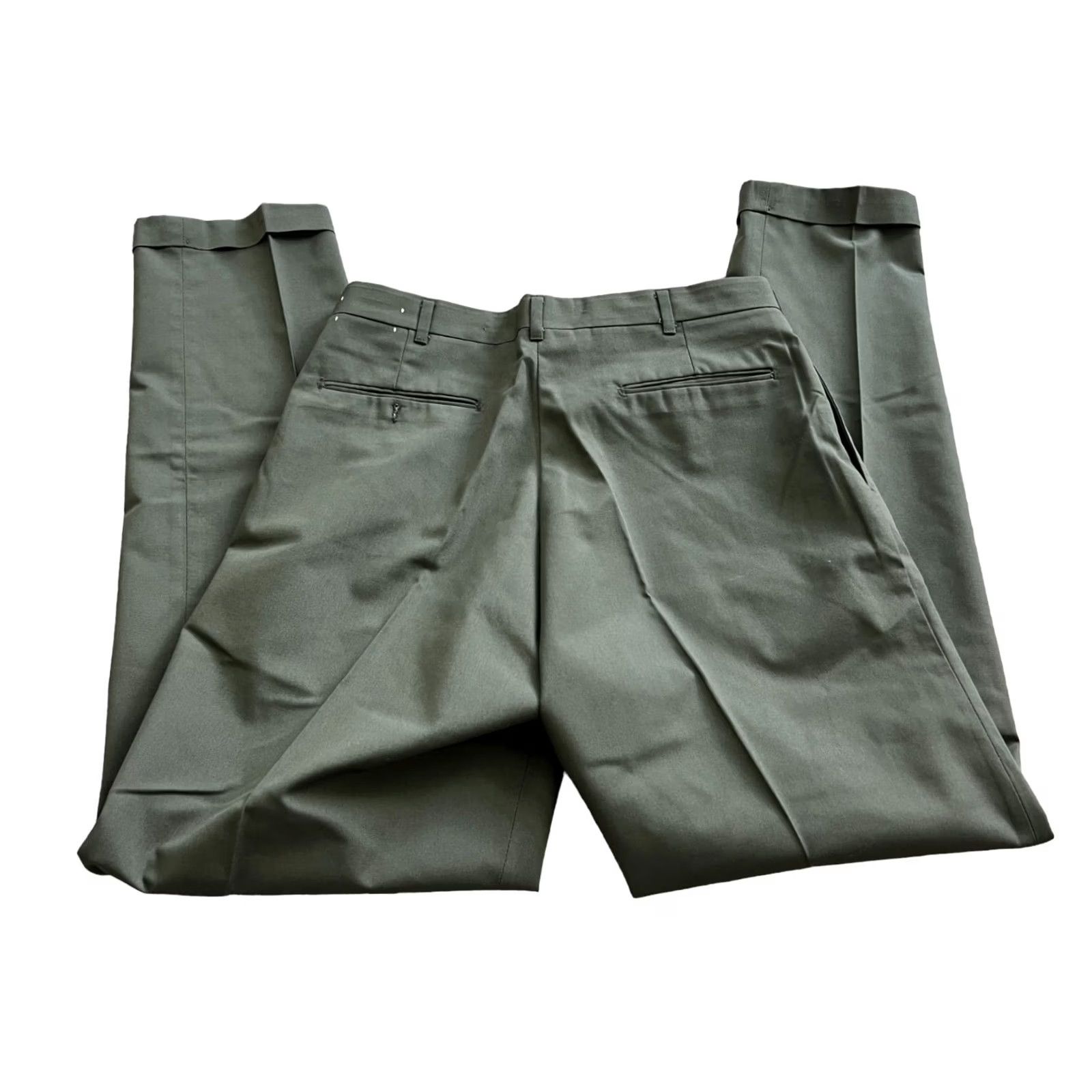 Farah Farah Pants Mens Dark Gray Straight Leg Slash Pockets Dress Formal Size 32x32 Size US 32 / EU 48 - 5 Thumbnail