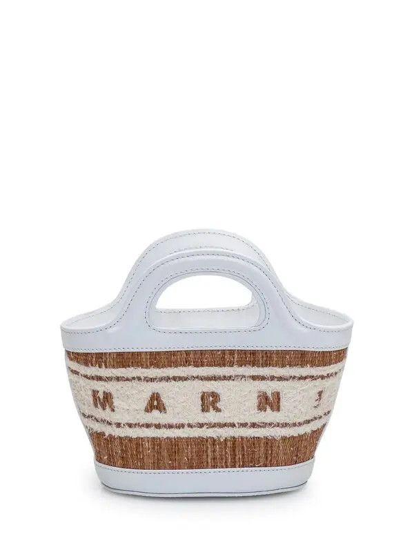 Marni o1w1db11125 Size :OS/Tropicalia Micro Bag in White Size ONE SIZE - 1 Thumbnail