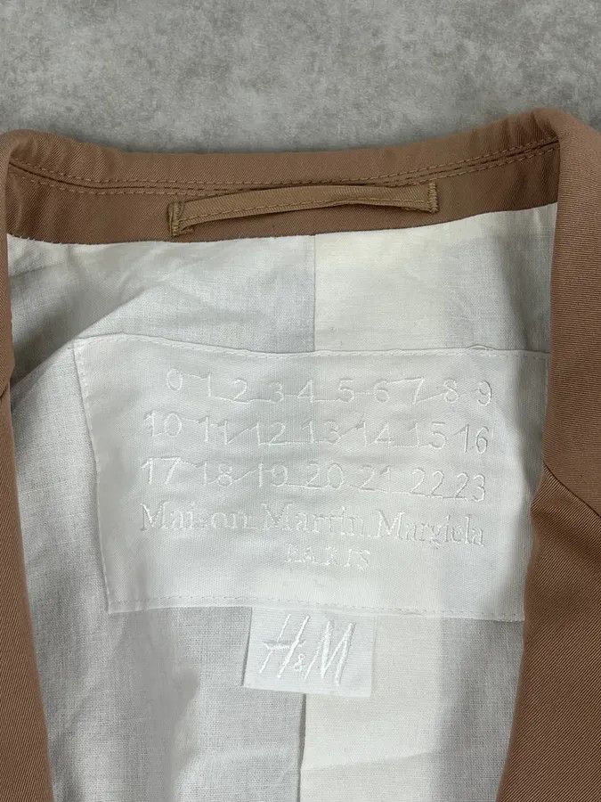 Maison Margiela Maison Margiela H&M Beige Contemporary Blazer Jacket Size 44R - 9 Thumbnail