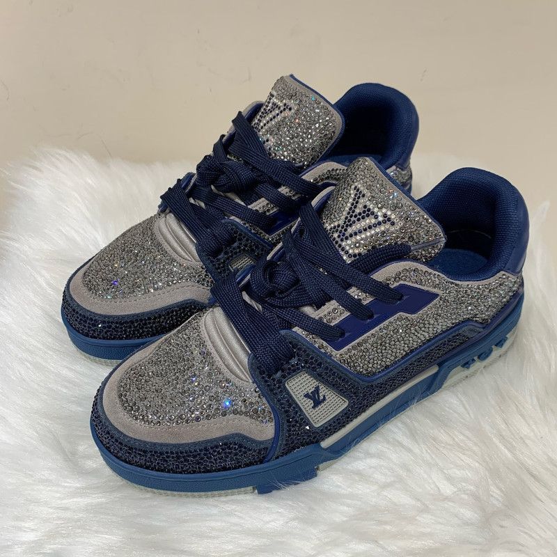 Louis Vuitton Louis Vuitton Colorful Sparkling Trainer Sneakers 0079 Size US 7.5 / EU 40-41 - 1 Thumbnail