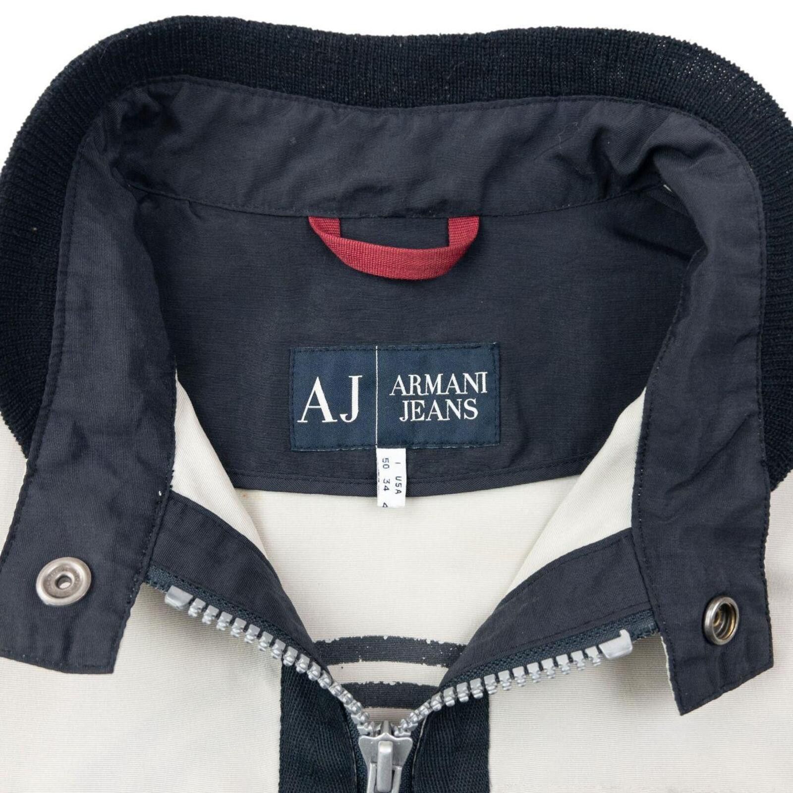 Other Vintage 2000s Armani Jeans Zip Up Jacket Size M Size US M / EU 48-50 / 2 - 4 Thumbnail