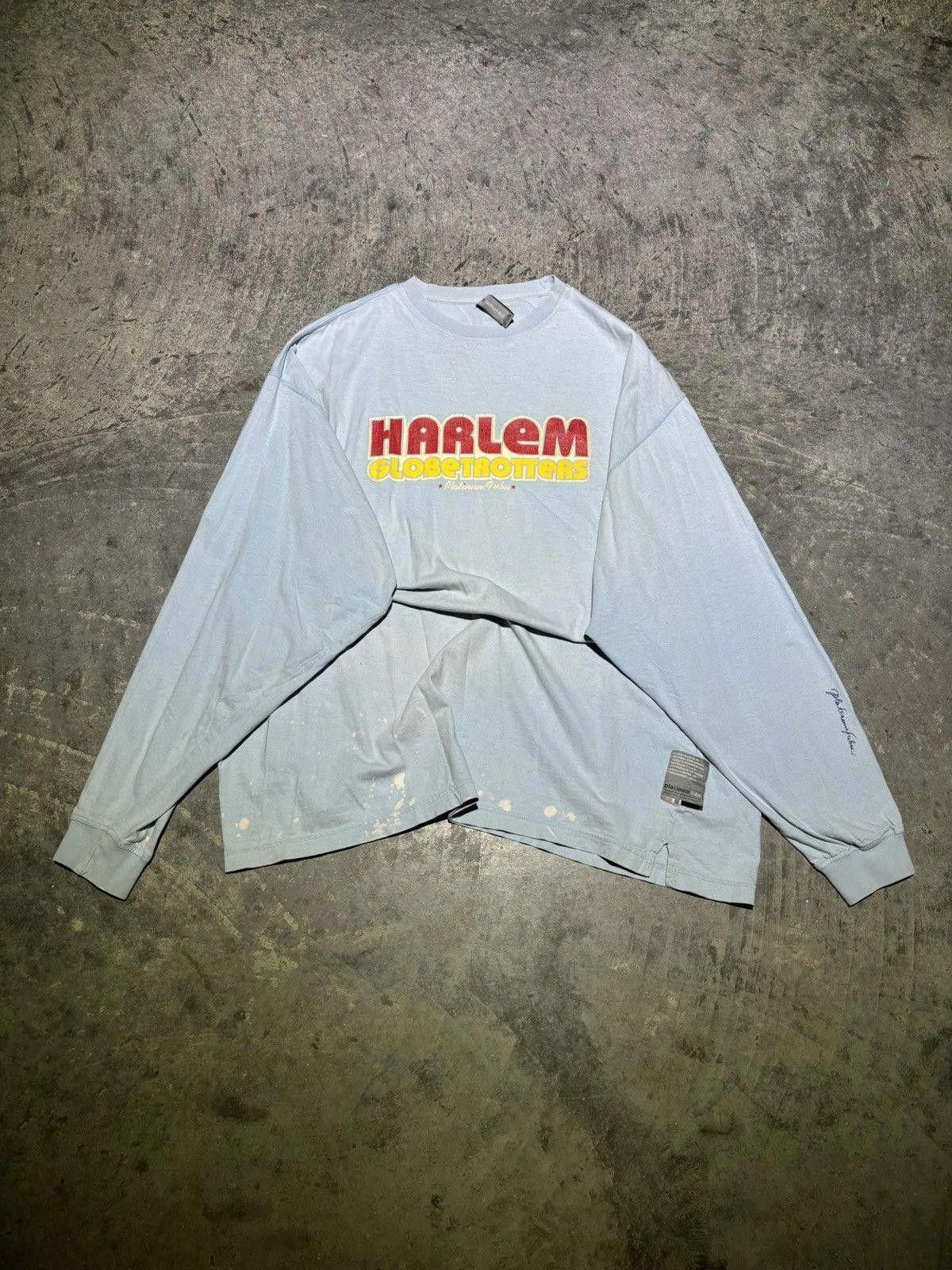 Vintage Vintage (Platinum Fubu) Harlem Globetrotters L/S Tee Size US XXL / EU 58 / 5 - 2 Thumbnail