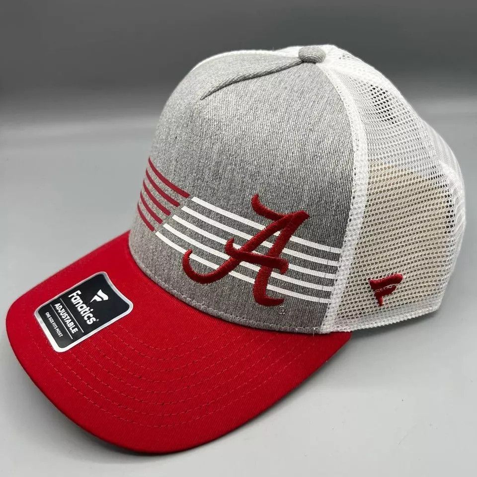 Other Alabama Crimson Tide Trucker Hat Men Fanatics Snap Back Cap Size ONE SIZE - 2 Thumbnail