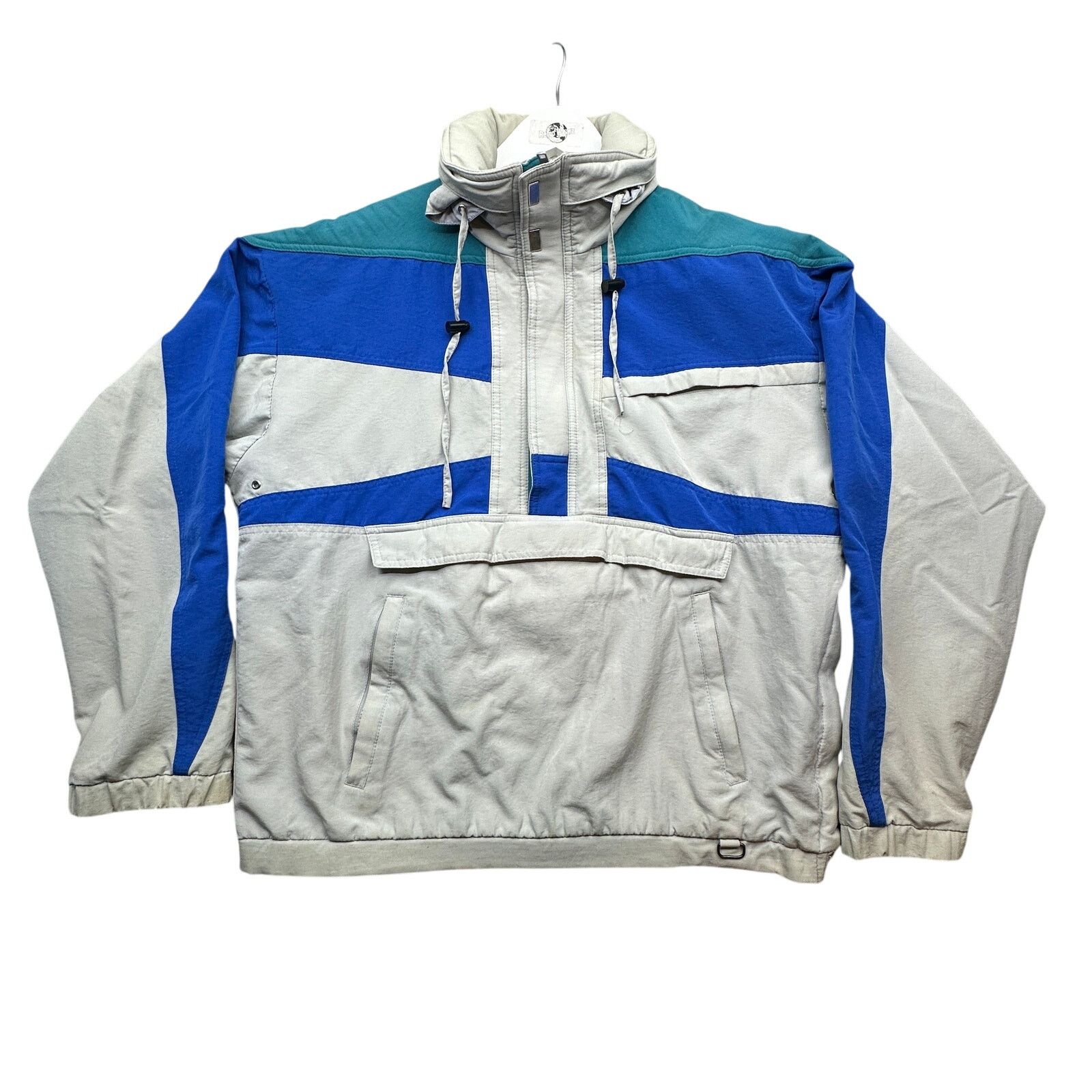 Obermeyer VTG 90s Obermeyer Endeavor 1/2 Zip Anorak Windbreaker Medium Size US L / EU 52-54 / 3 - 1 Thumbnail