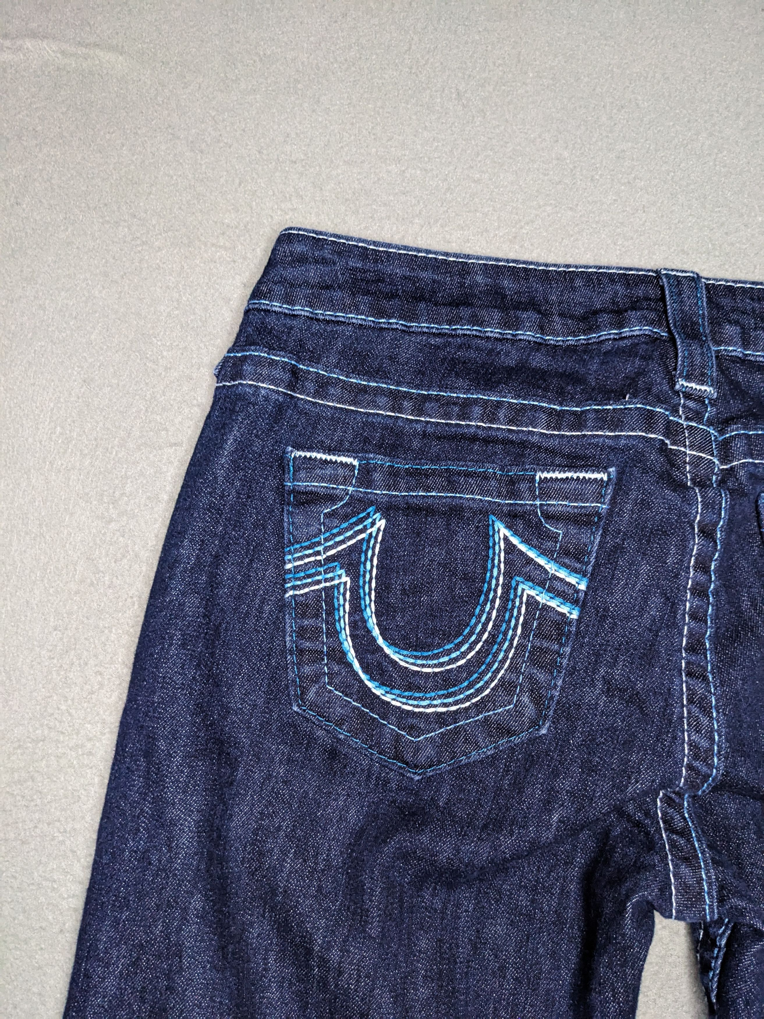 True Religion True Religion Low Rise Skinny Jeans 28x32 Slim Denim Y2K USA Size 28" / US 6 / IT 42 - 7 Thumbnail