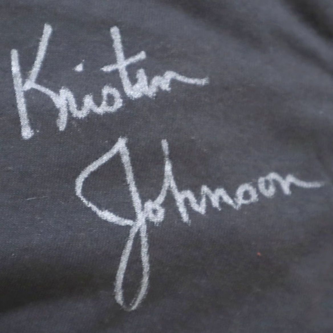 Delta VINTAGE Delta Lady Houdini Hangman Autographed Solid T-Shirt Black Men XL Size US XL / EU 56 / 4 - 7 Thumbnail