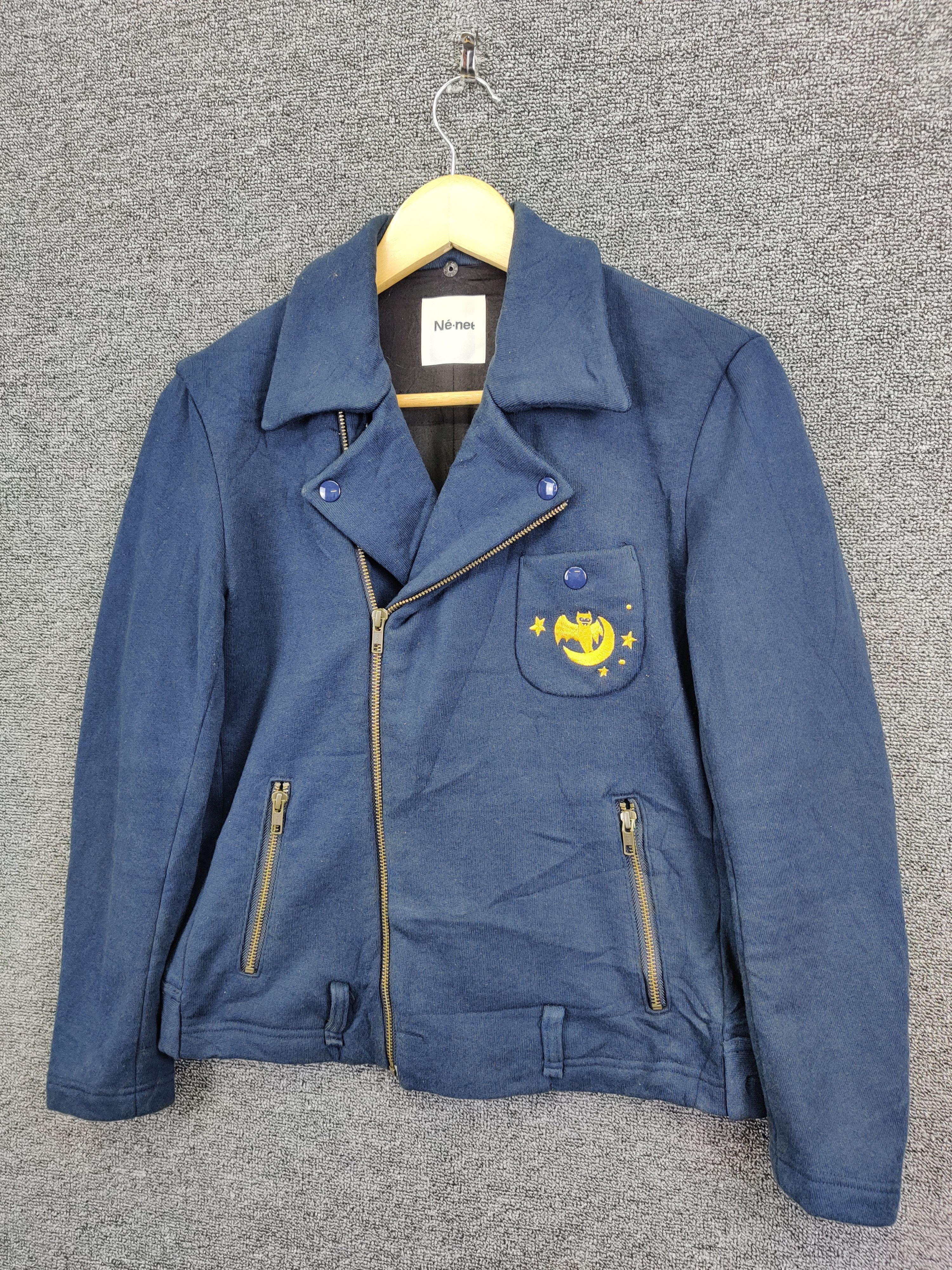 Ne-Net Vintage Ne-net Issey Miyake Double Collar Bat Moon Jacket Size US S / EU 44-46 / 1 - 2 Thumbnail