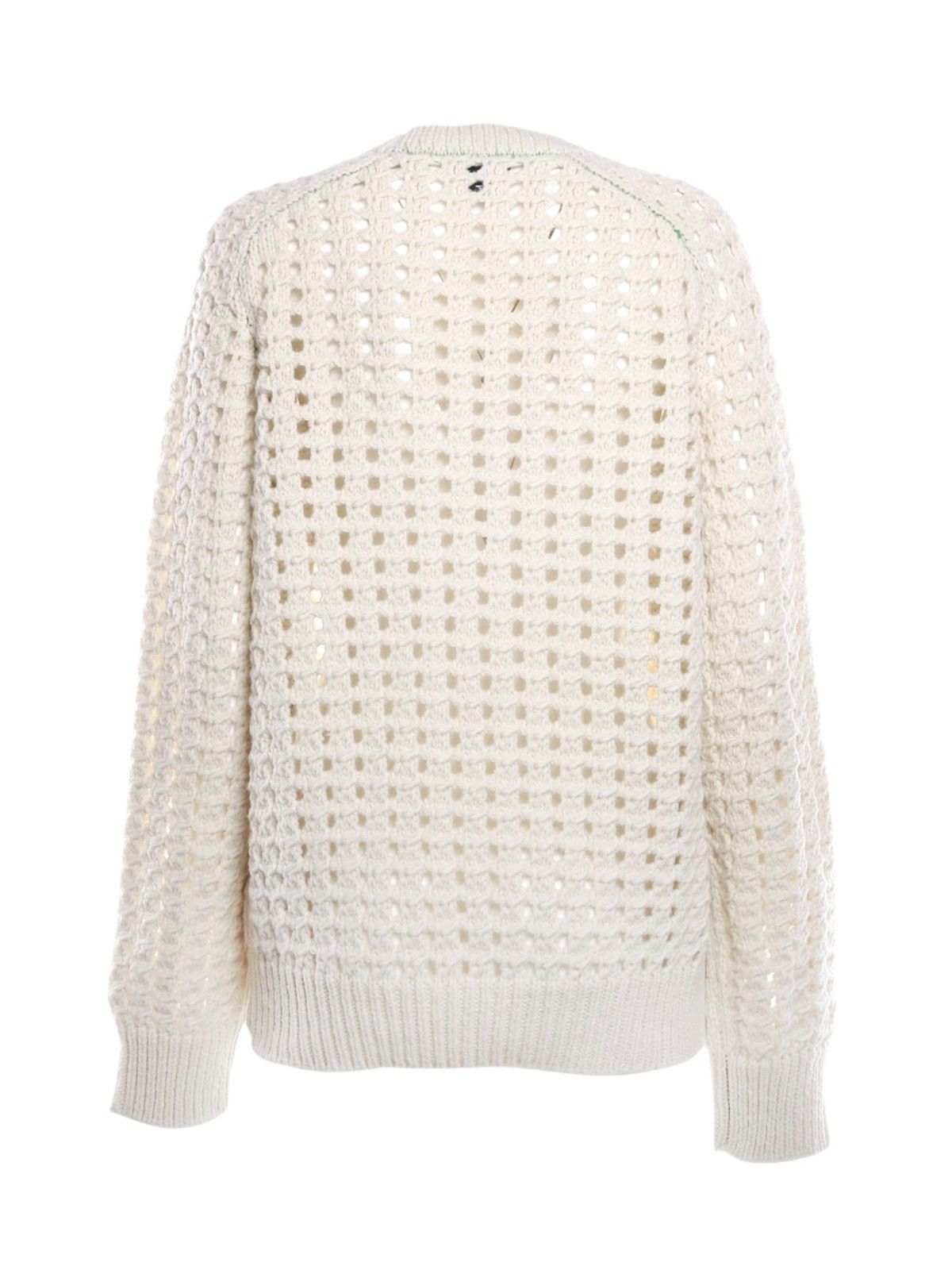 Bottega Veneta Bottega Veneta Open-Knit Crewneck Jumper Size L / US 10 / IT 46 - 2 Thumbnail