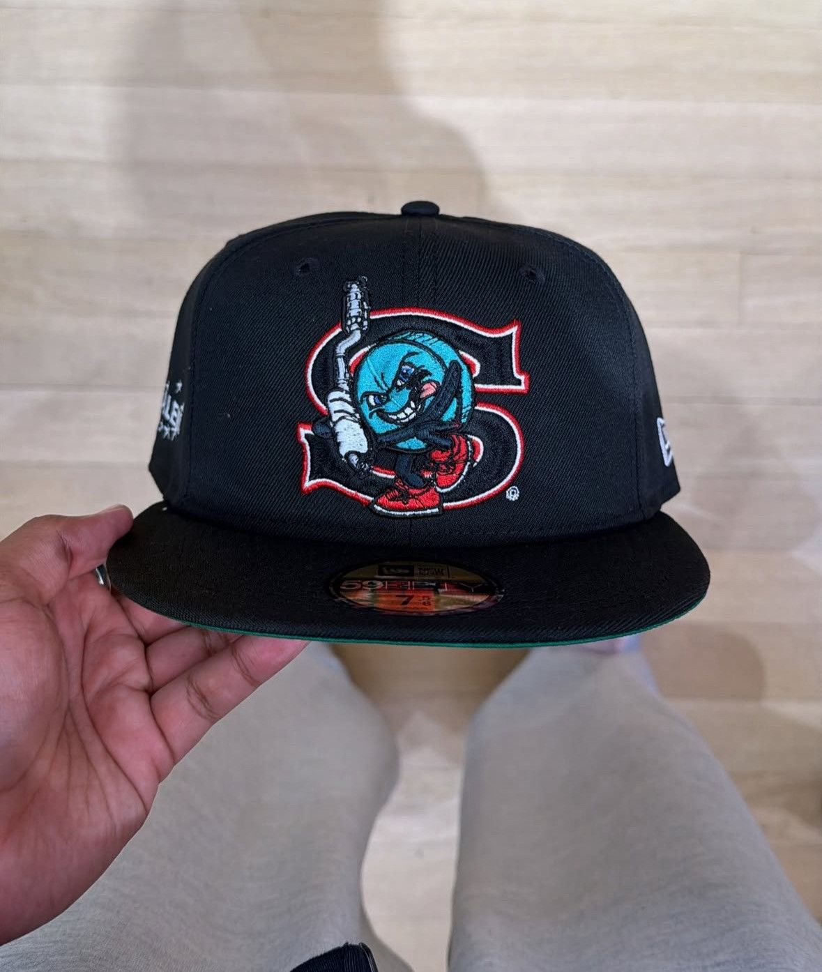 S4LEM 7 1/4 Supreme x Salem Fitted Hat New Era Pill Perc Size ONE SIZE - 1 Thumbnail