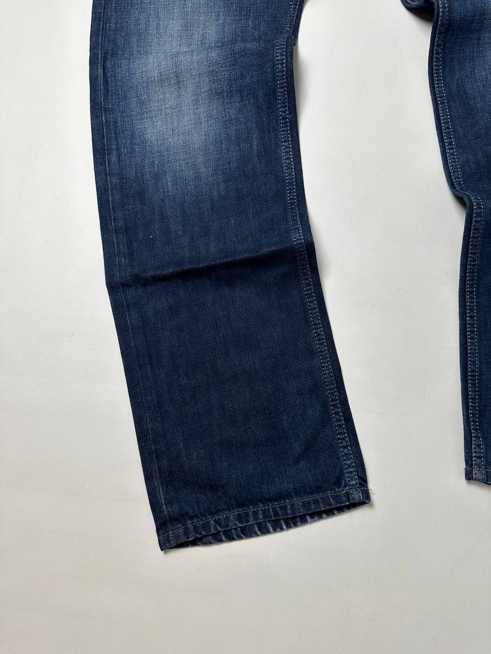 Diesel Vintage 00s Diesel Wide Washed Jeans Size US 31 - 3 Thumbnail