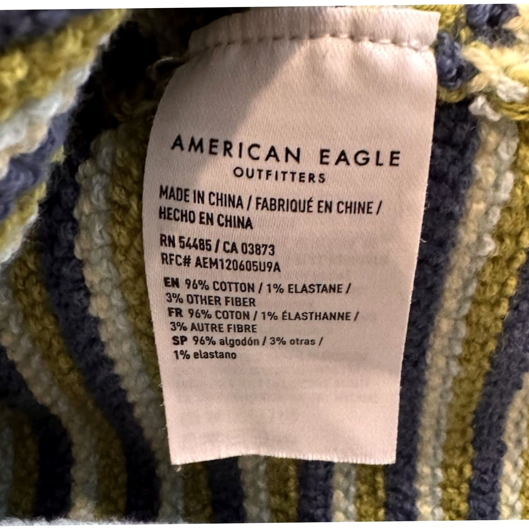 American Eagle Outfitters American Eagle Outfitters Cropped Tank Top Sleeveless High Neck Crochet Multicolor Women's Size S Size S / US 4 / IT 40 - 5 Thumbnail
