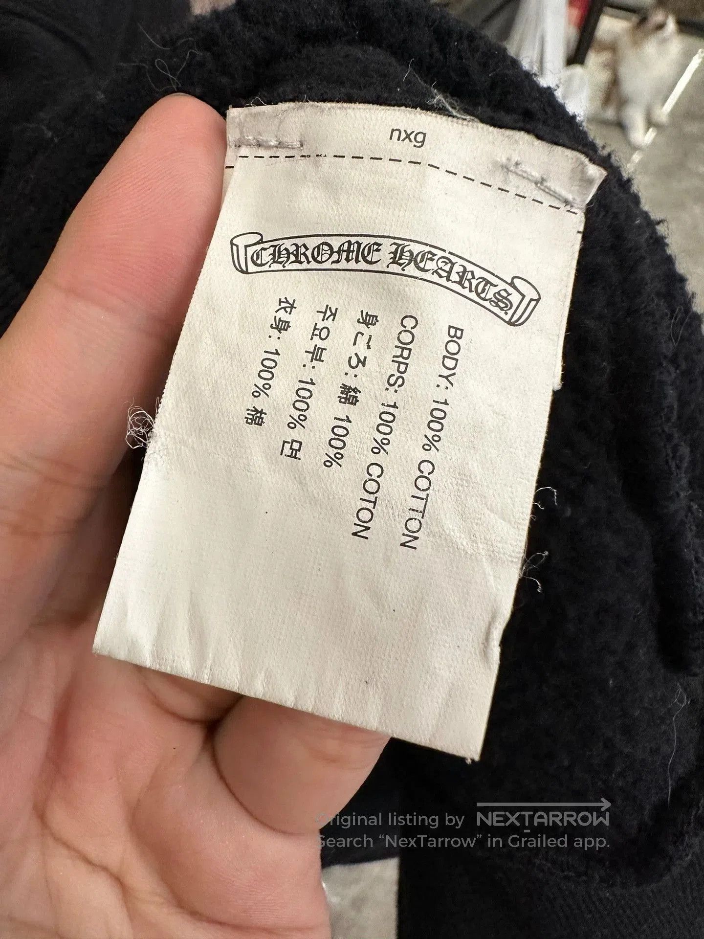 Chrome Hearts chrome hearts black zip hoodie with floral design. Size US XL / EU 56 / 4 - 6 Thumbnail