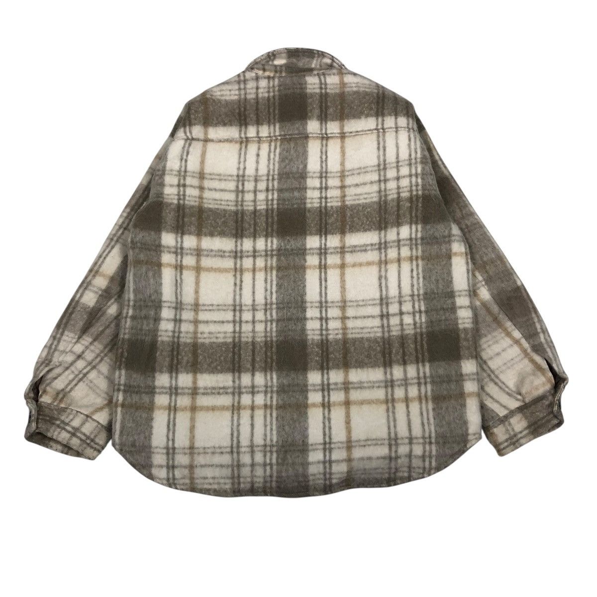 Japanese Brand 🔥VINTAGE WOOL FLANNEL JACKET LOUIS CHAVLON ISSEY MIYAKE Size US M / EU 48-50 / 2 - 2 Thumbnail