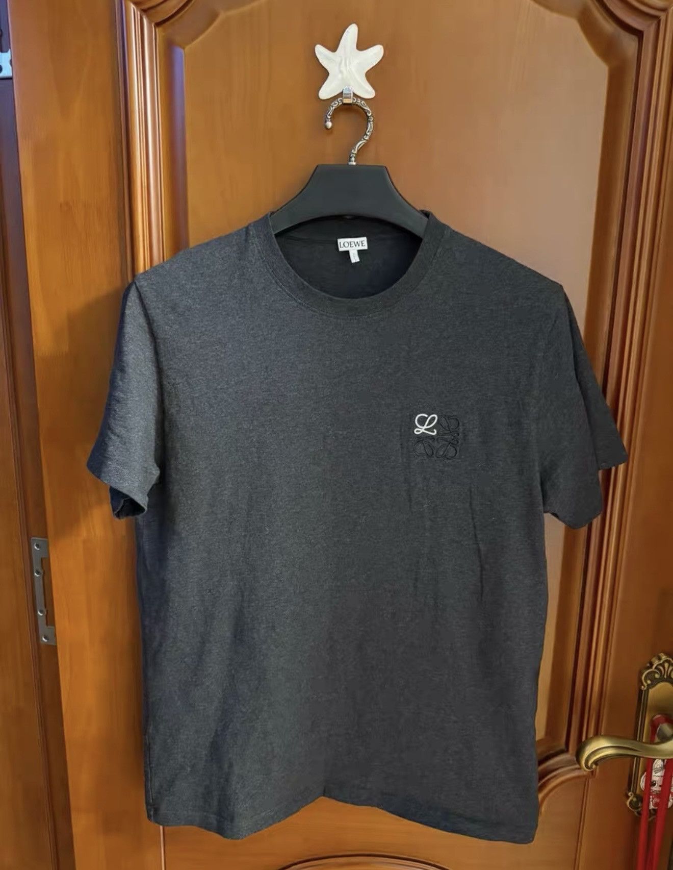 Loewe Loewe Embroidered Letter Short Sleeve T-shirt Size US M / EU 48-50 / 2 - 1 Thumbnail