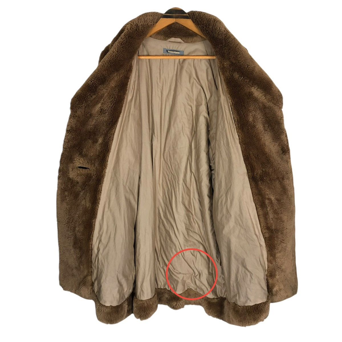 Issey Miyake Vintage 80s Issey Miyake Faux Fur Coat Size M / US 6-8 / IT 42-44 - 10 Thumbnail