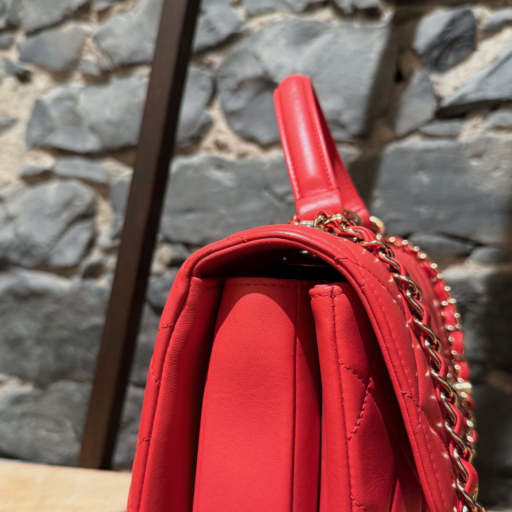 Chanel Chanel 2019 Medium Trendy Quilted Top Handle Shoulder Bag Size ONE SIZE - 23 Thumbnail