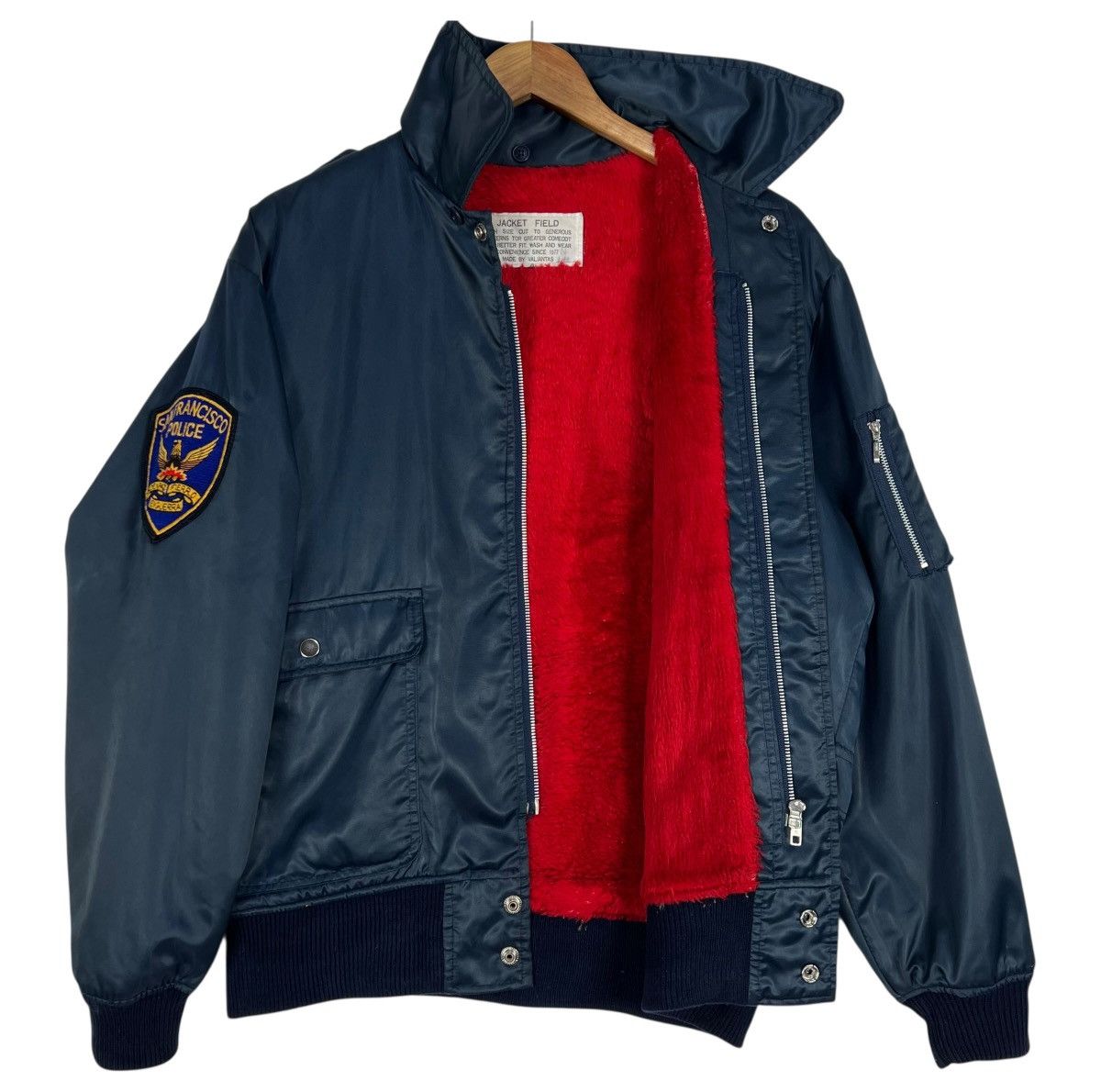 Vintage Vintage San Francisco Police Field Jacket Size US L / EU 52-54 / 3 - 3 Thumbnail