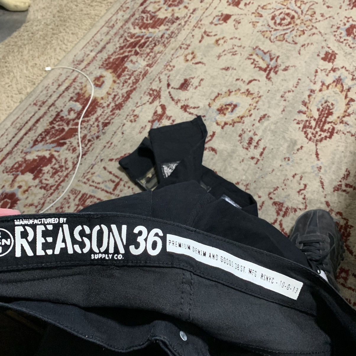 Reason Bandana Patchwork distressed slim skinny jeans Size US 32 / EU 48 - 11 Thumbnail
