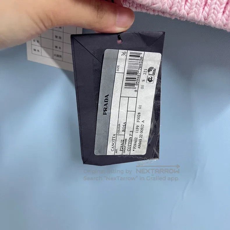 Prada Prada Inverted triangle logo pink sweater vest Size XXS / US 00 / IT 34 - 6 Thumbnail
