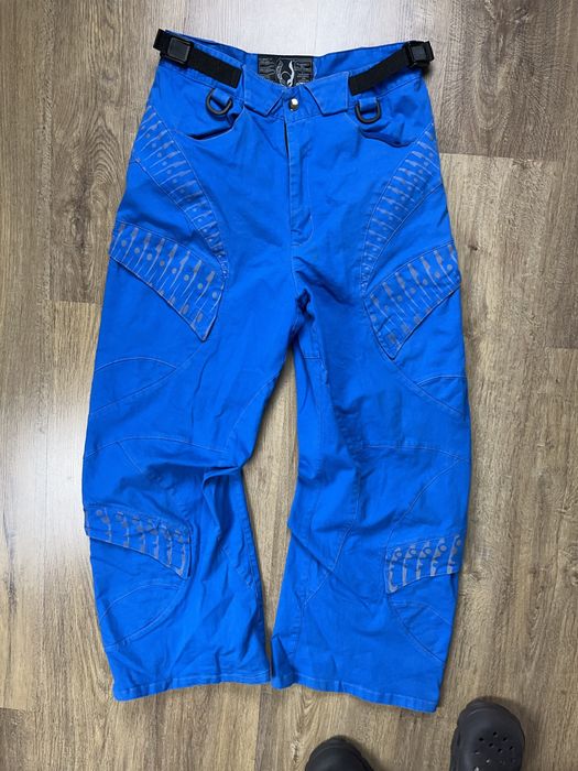 Vintage ➕y2k vintage cyberdog rave style wide cargo pants cyber