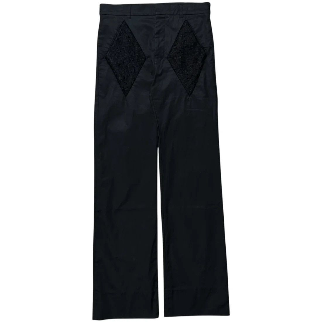 Stefan Cooke Stefan Cooke Mohair Diamond Trousers - SS19 Size US 30 / EU 46 - 1 Thumbnail