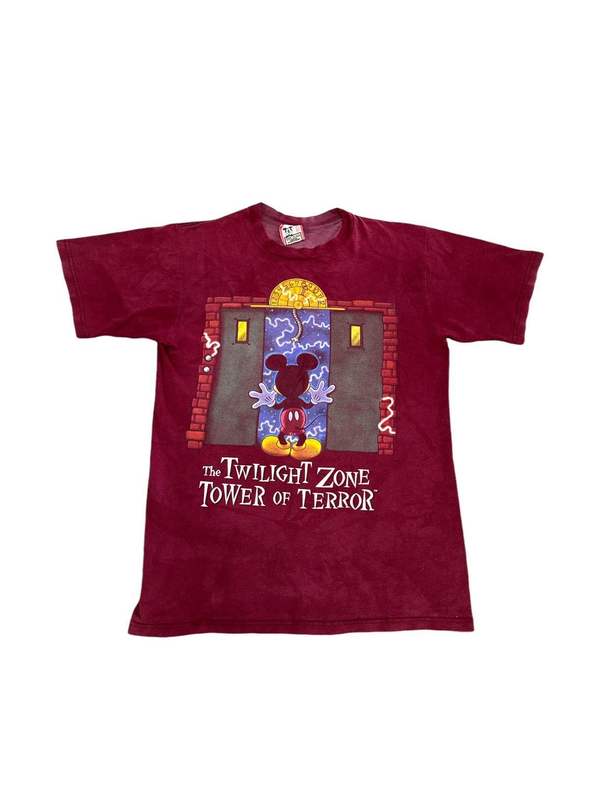Disney MICKEY MOUSE THE TWILIGHT ZONE TOWER OF TERROR SHIRT Size US M / EU 48-50 / 2 - 1 Thumbnail