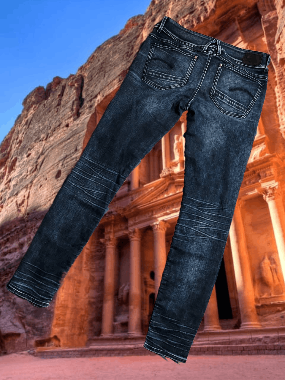 G-Star G-Star Raw blue jeans pants Y2K vintage LYNN ZIP MID SKINNY Size US 30 / EU 46 - 1 Thumbnail