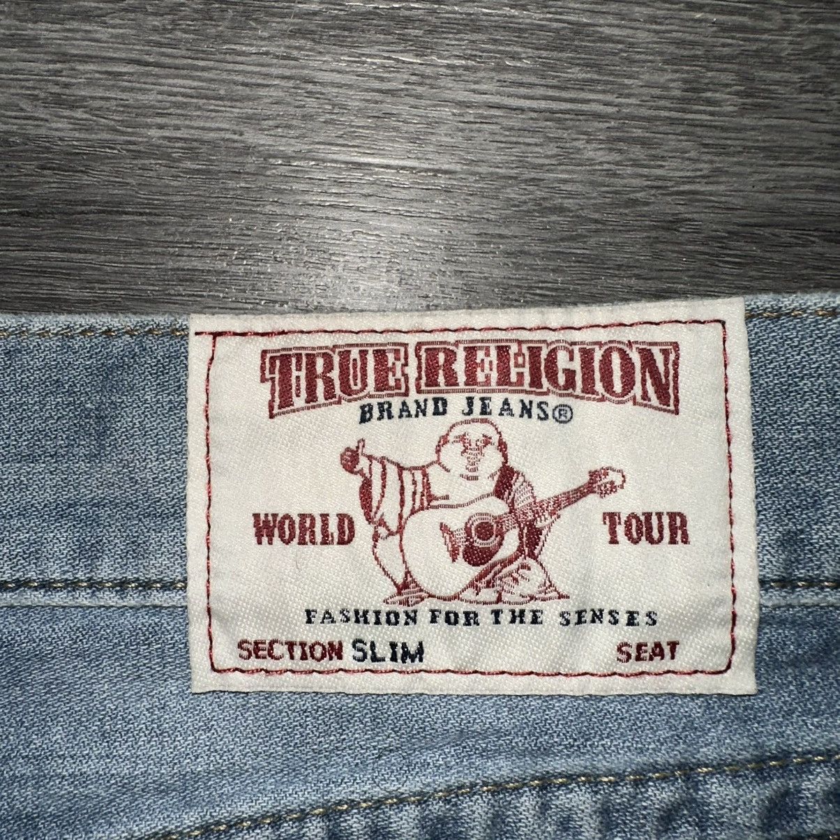 True Religion Light blue slim true religion jeans Size US 33 - 3 Thumbnail