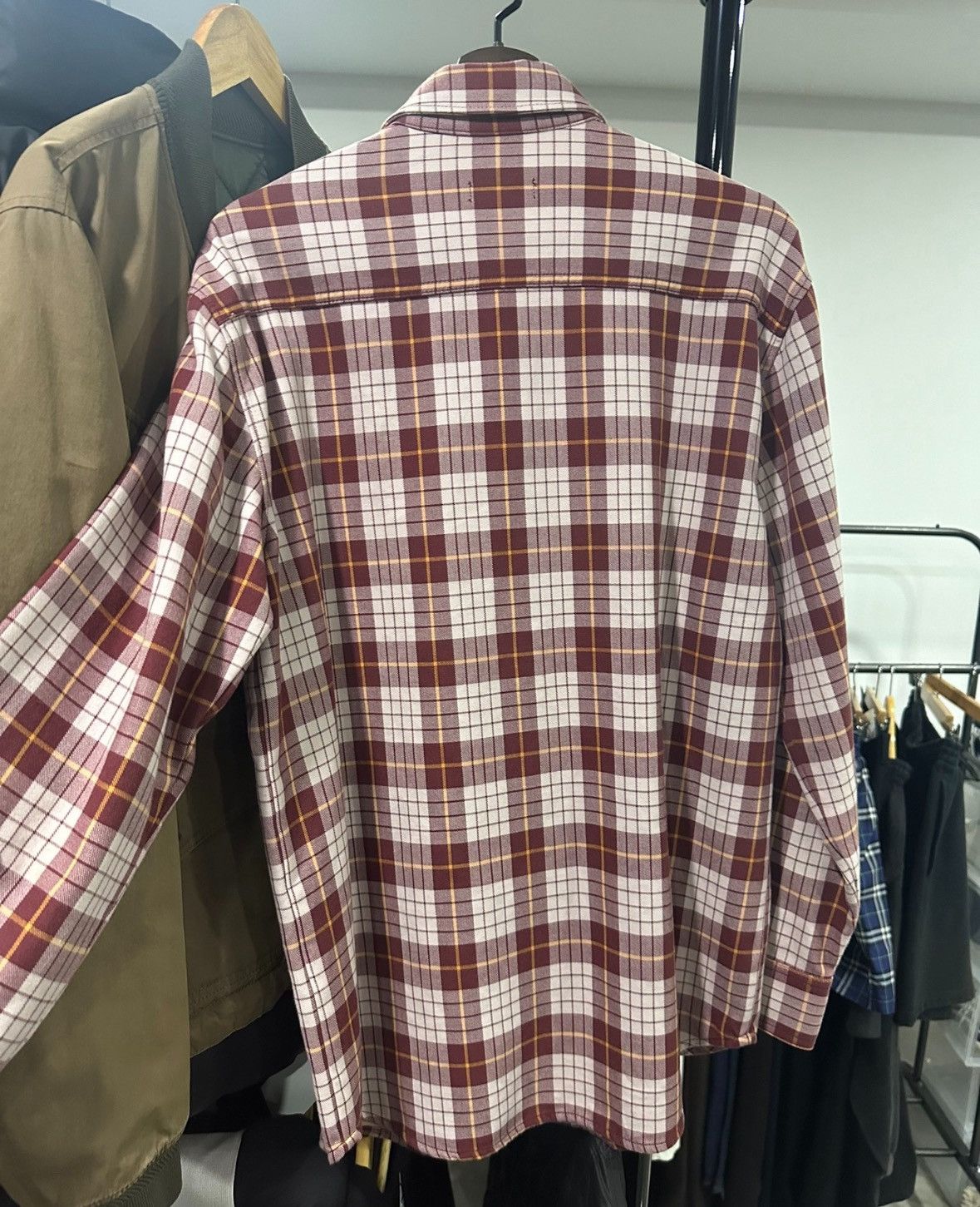 Raf Simons Raf Simons 18ss plaid label shirt 2412-Nextarrow Size US L / EU 52-54 / 3 - 2 Thumbnail