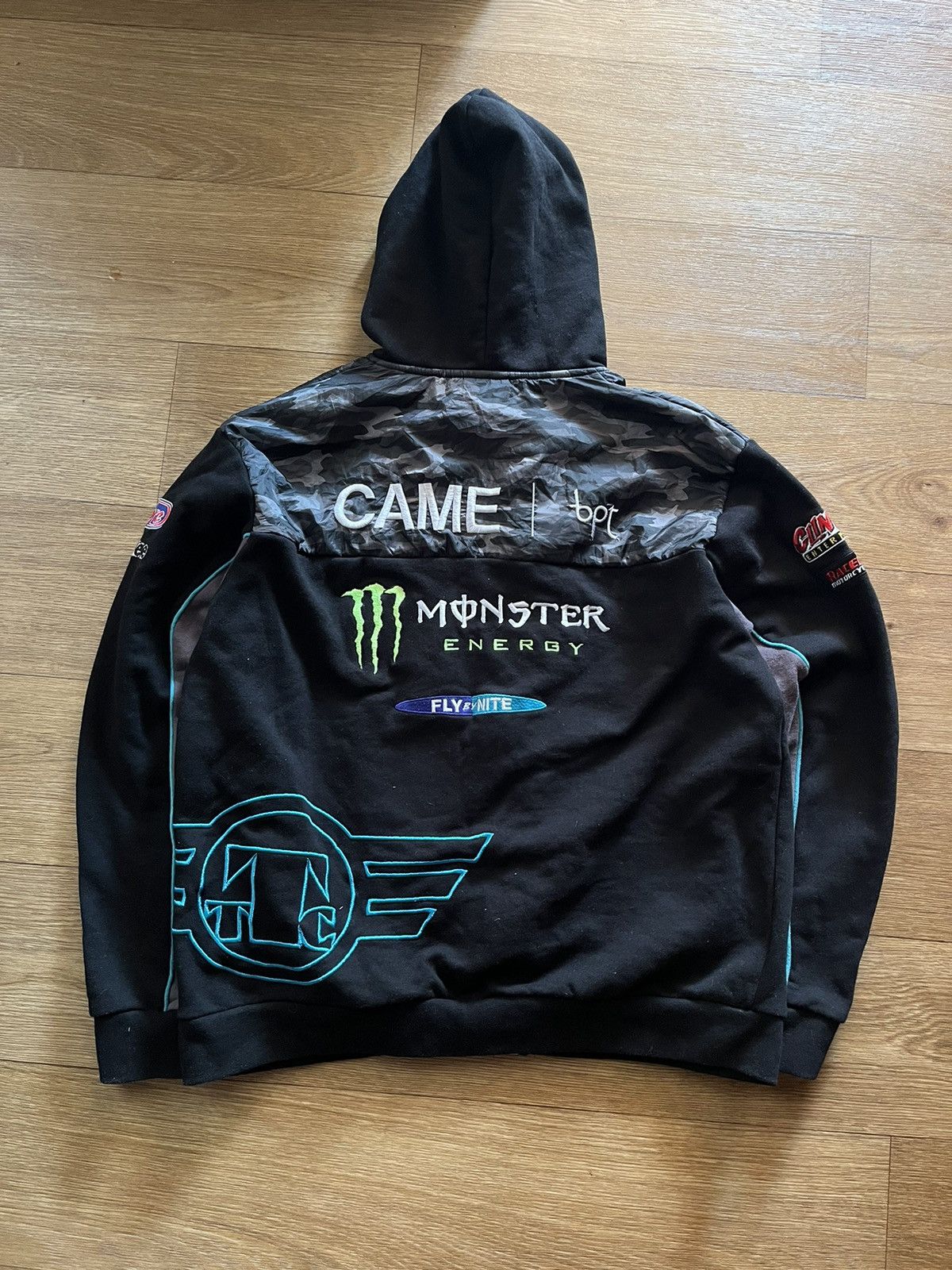 Vintage LAST PRICE DROP‼️Monster Energy Racing Zip Hoodie TTC Logo Size US M / EU 48-50 / 2 - 3 Thumbnail