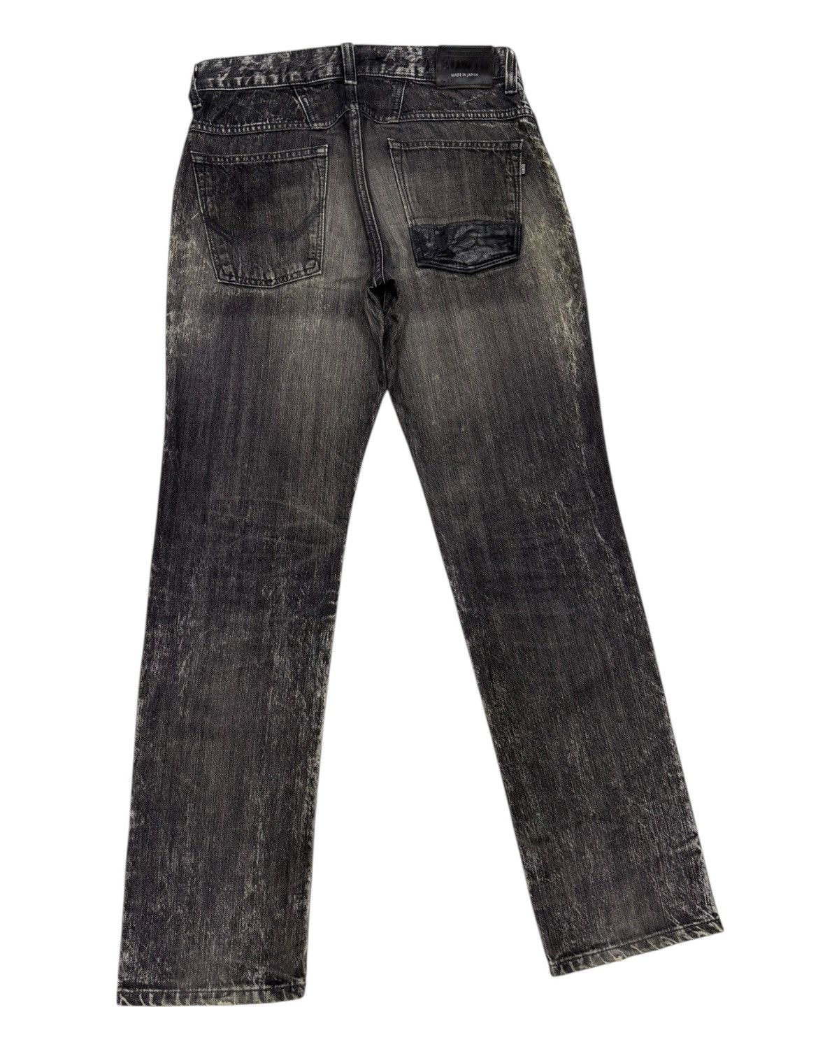Kapital 🔥EDWIN 403 SMOKE BLACK MADE IN JAPAN DISTRESSED DENIM JEANS Size US 32 / EU 48 - 6 Thumbnail