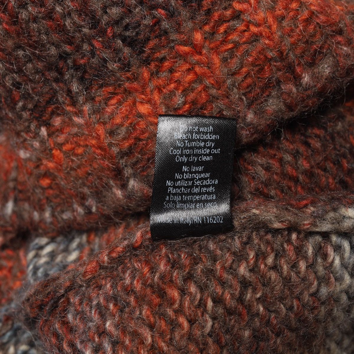 Zadig & Voltaire Zadig Voltaire Acrylic Wool Mohair Multicolour Sweater Size S / US 4 / IT 40 - 10 Thumbnail