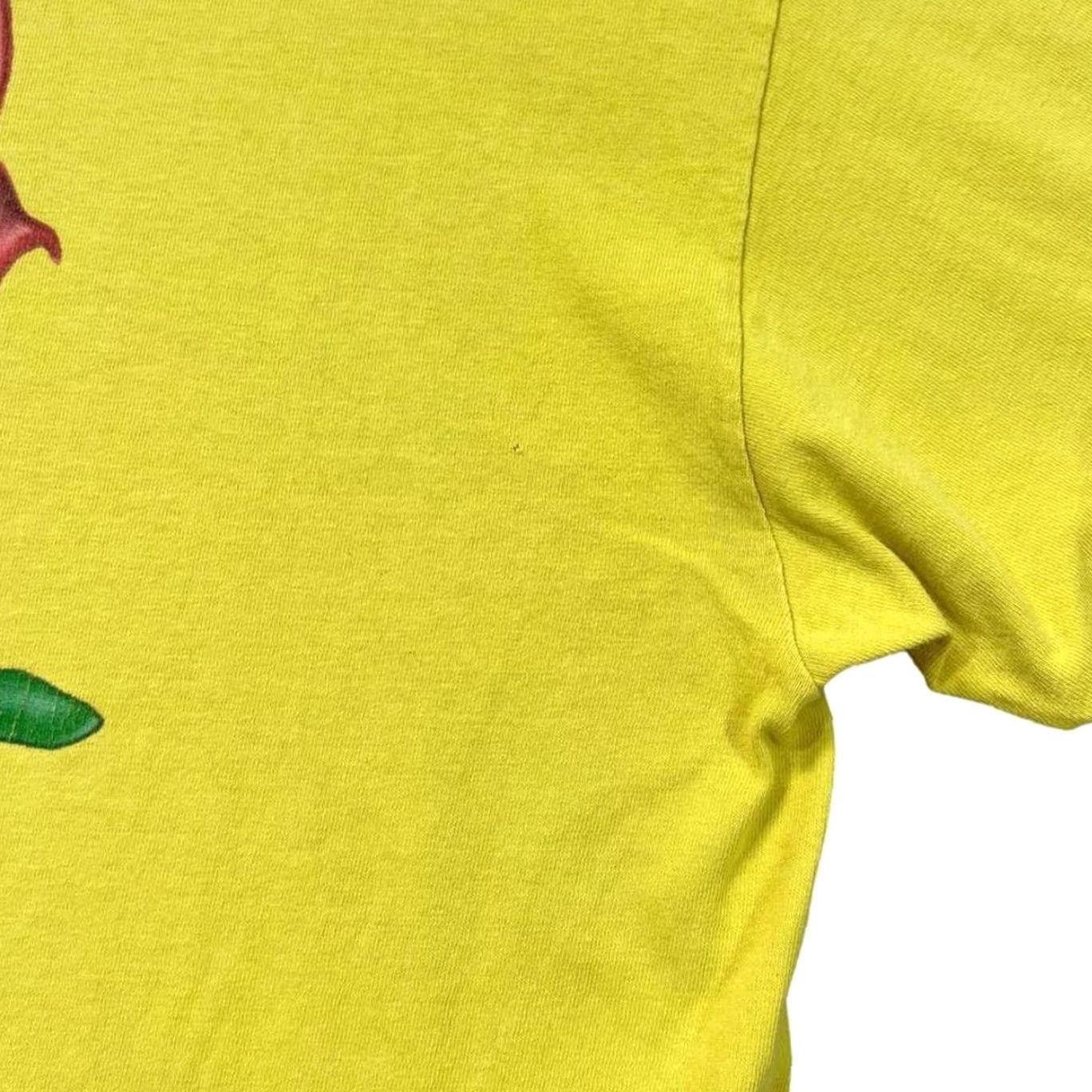 Obey OBEY T-Shirt Short Sleeve Rose Spellout Graphic Yellow Classic Skater Logo Mens M Size US M / EU 48-50 / 2 - 6 Thumbnail