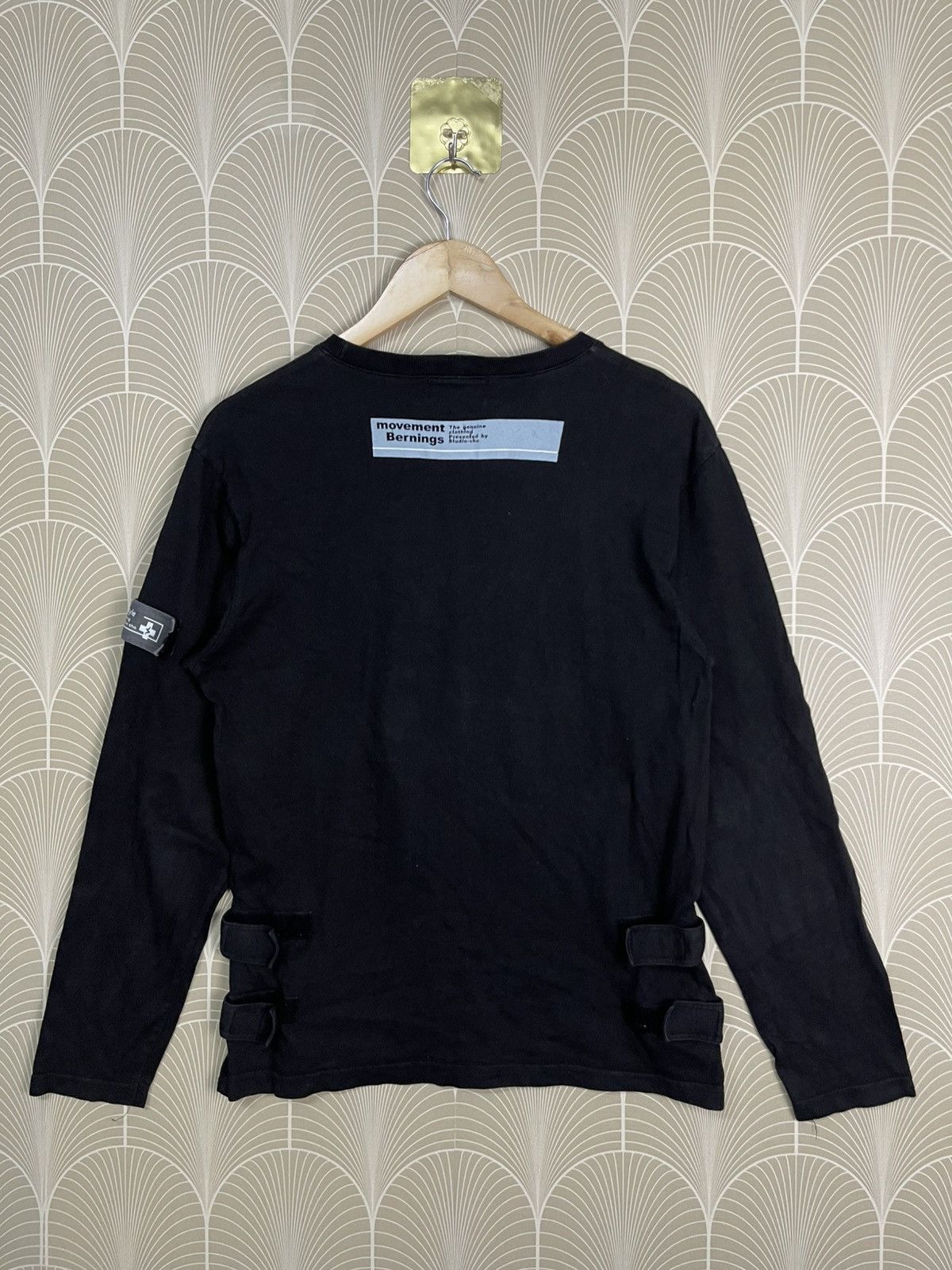 Japanese Brand 2000s BERNINGS SHO BONDAGE LONG SLEEVE TSHIRT Size US S / EU 44-46 / 1 - 2 Thumbnail