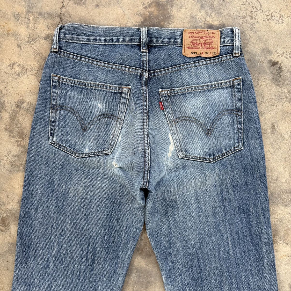 Jean × Levi's × Vintage VINTAGE LEVI’S 533 FADED JEAN DENIM PANTS Size US 32 / EU 48 - 8 Thumbnail