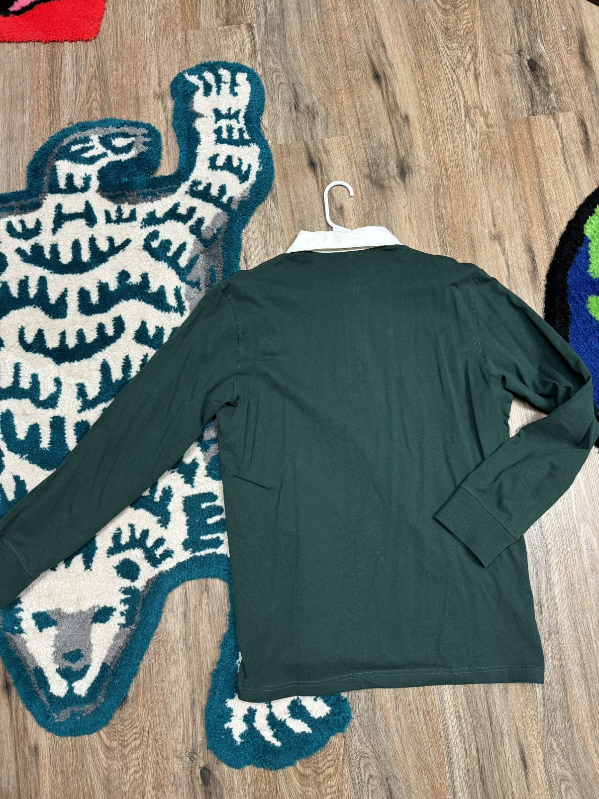 H&M H&M Long Sleeve Polo Green Size US M / EU 48-50 / 2 - 2 Thumbnail