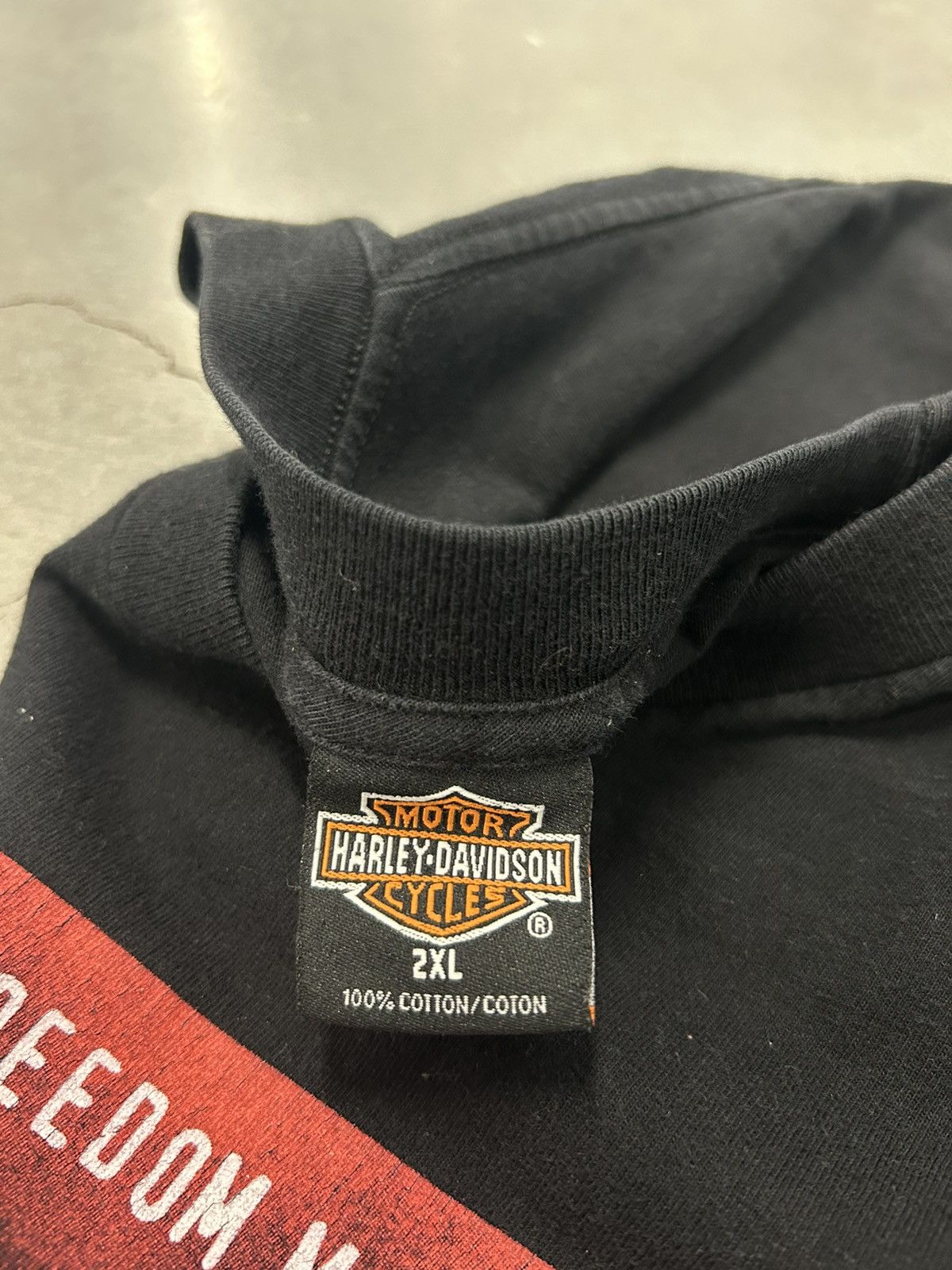 Harley Davidson × Vintage Vintage 2000 Harley Davison Tee Size US XXL / EU 58 / 5 - 4 Thumbnail