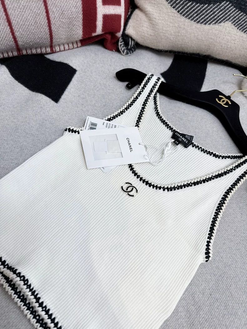 Chanel Chanel 22C early spring show white and black rolled-edged Size XS / US 0-2 / IT 36-38 - 5 Thumbnail