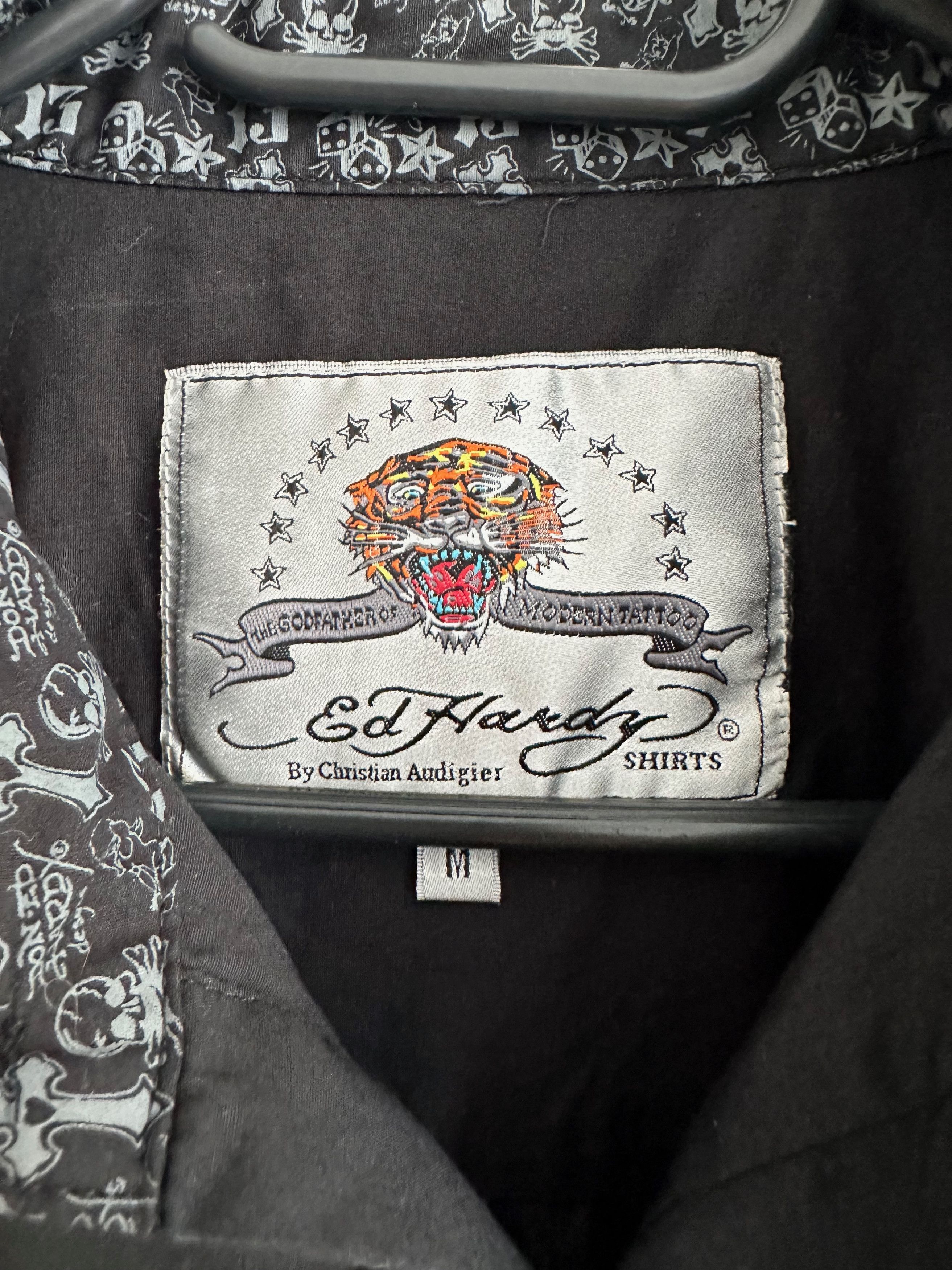Ed Hardy ED HARDY eagle shirt long sleeve Y2K Size M / US 6-8 / IT 42-44 - 4 Thumbnail