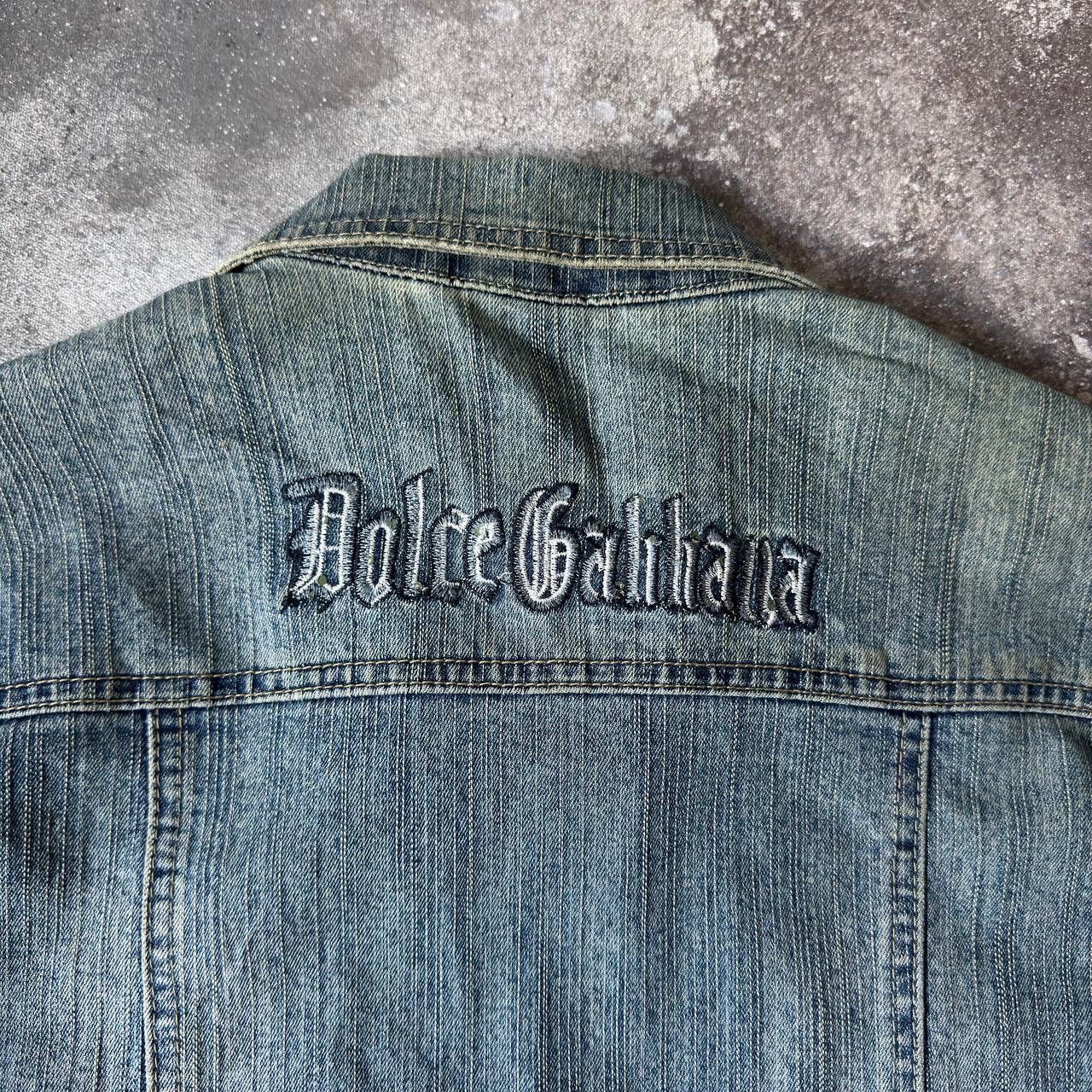 Japanese Brand D&G Vintage Washed Denim Jacket Size M / US 6-8 / IT 42-44 - 8 Thumbnail
