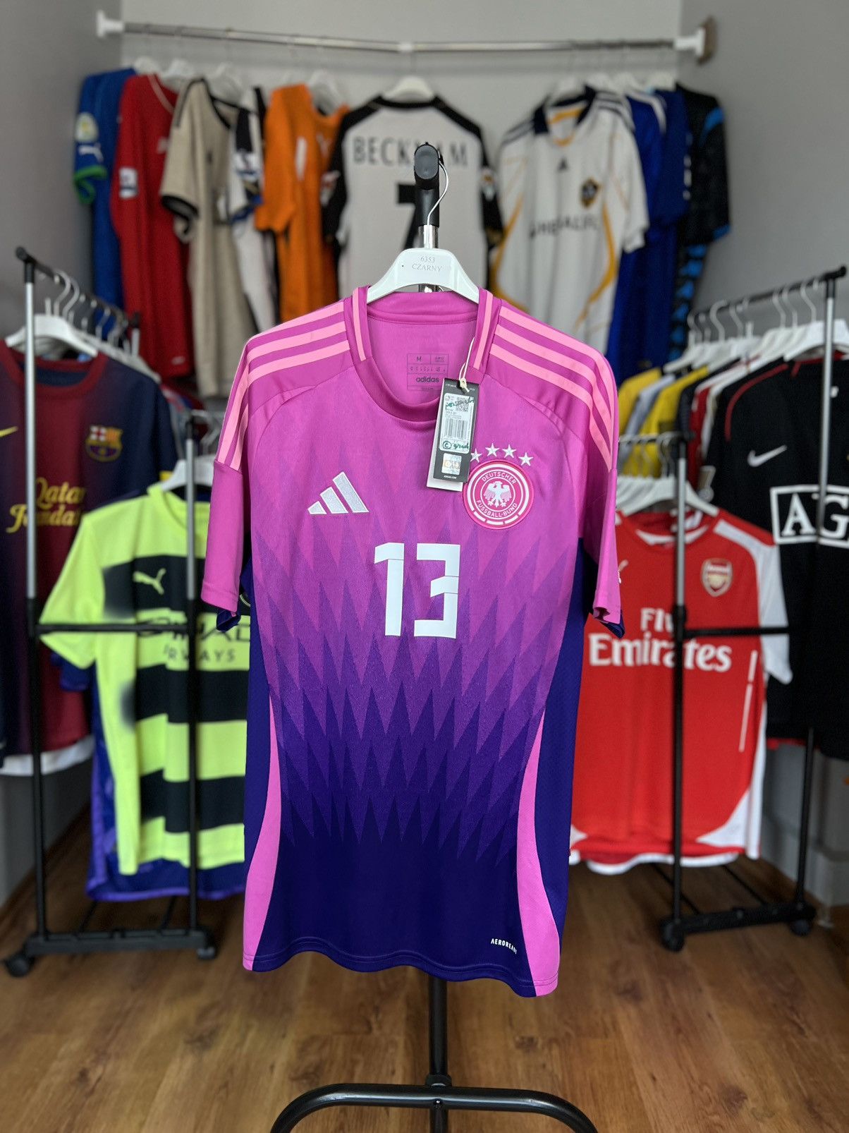 Adidas Soccer Jersey Germany 2024/25 Müller #13 Size US M / EU 48-50 / 2 - 2 Thumbnail