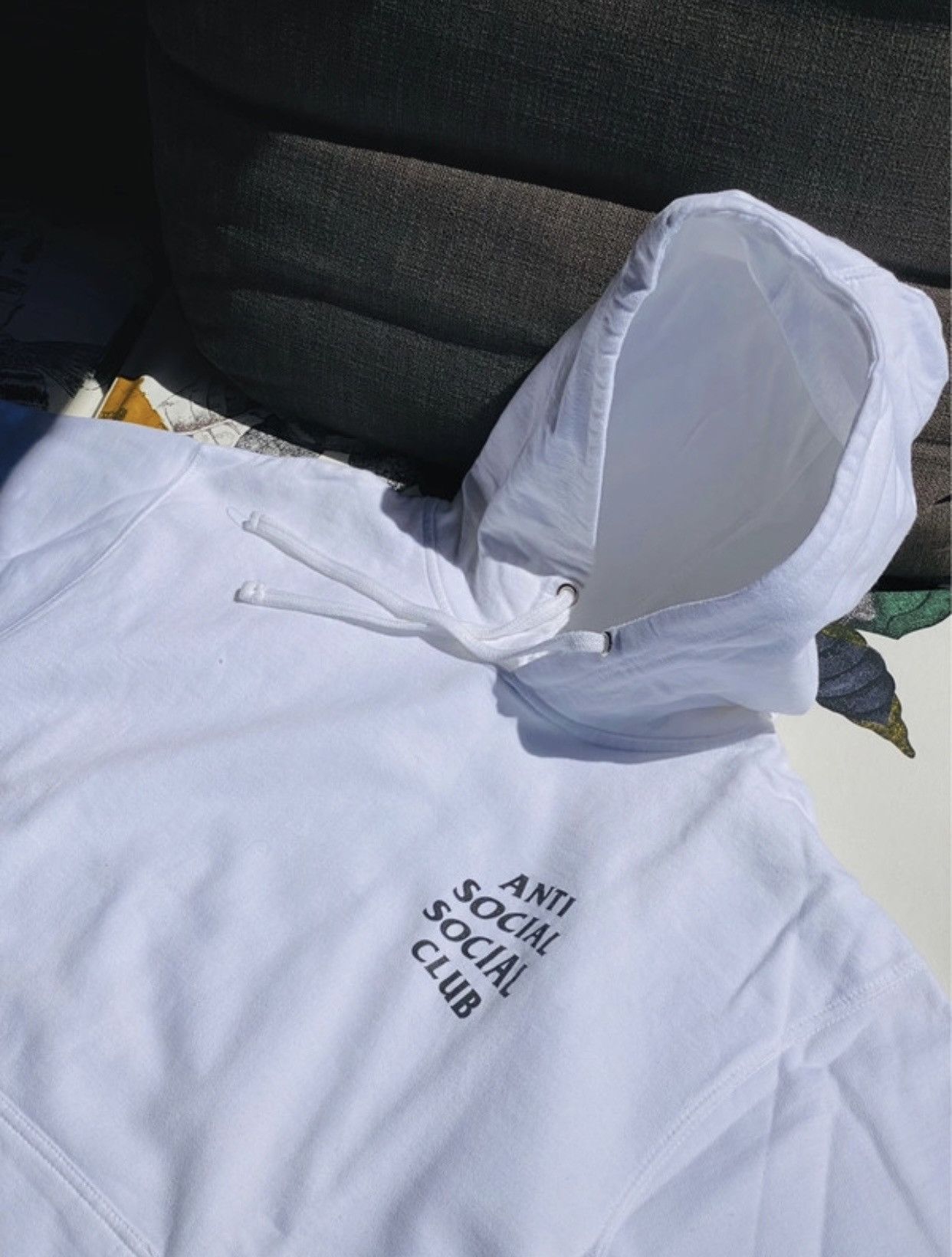 Anti Social Social Club Pair of Dice Hoodie (White)