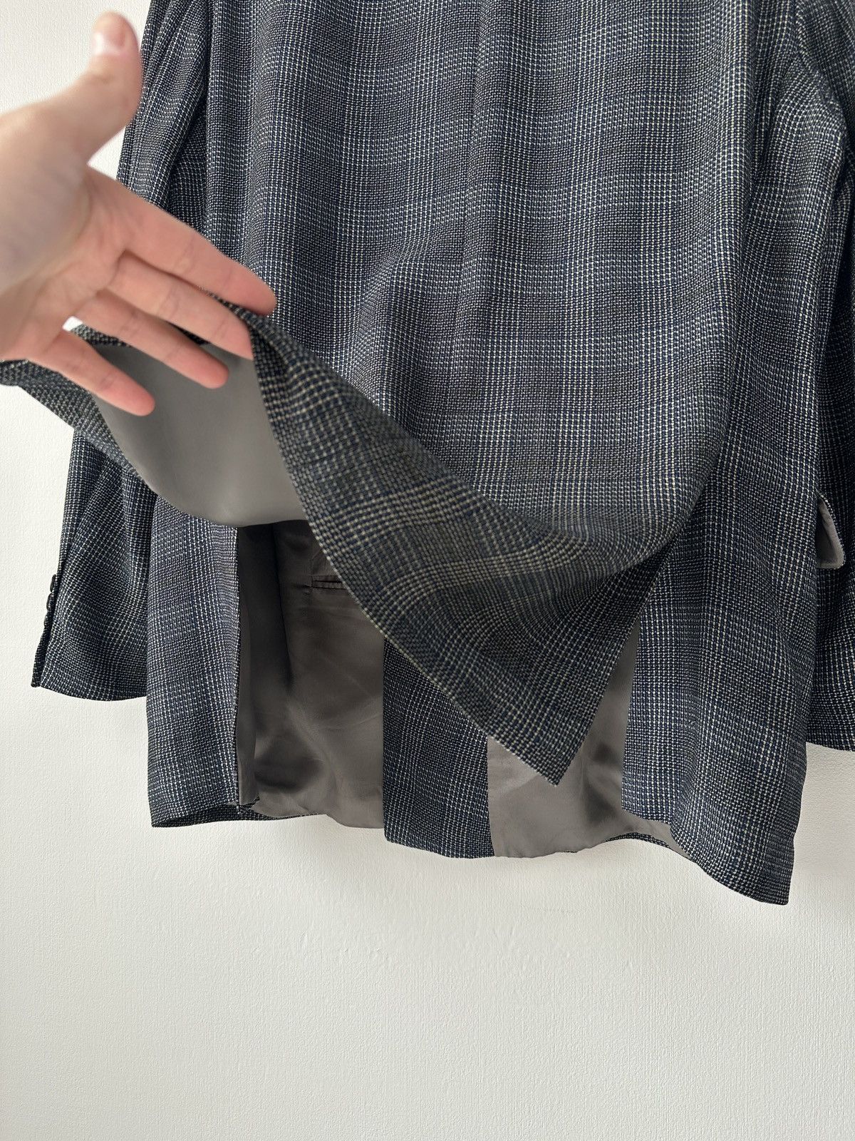 Hugo Boss HUGO BOSS Vintage Ared Double-Breasted Wool Blazer Jacket Size 42R - 9 Thumbnail