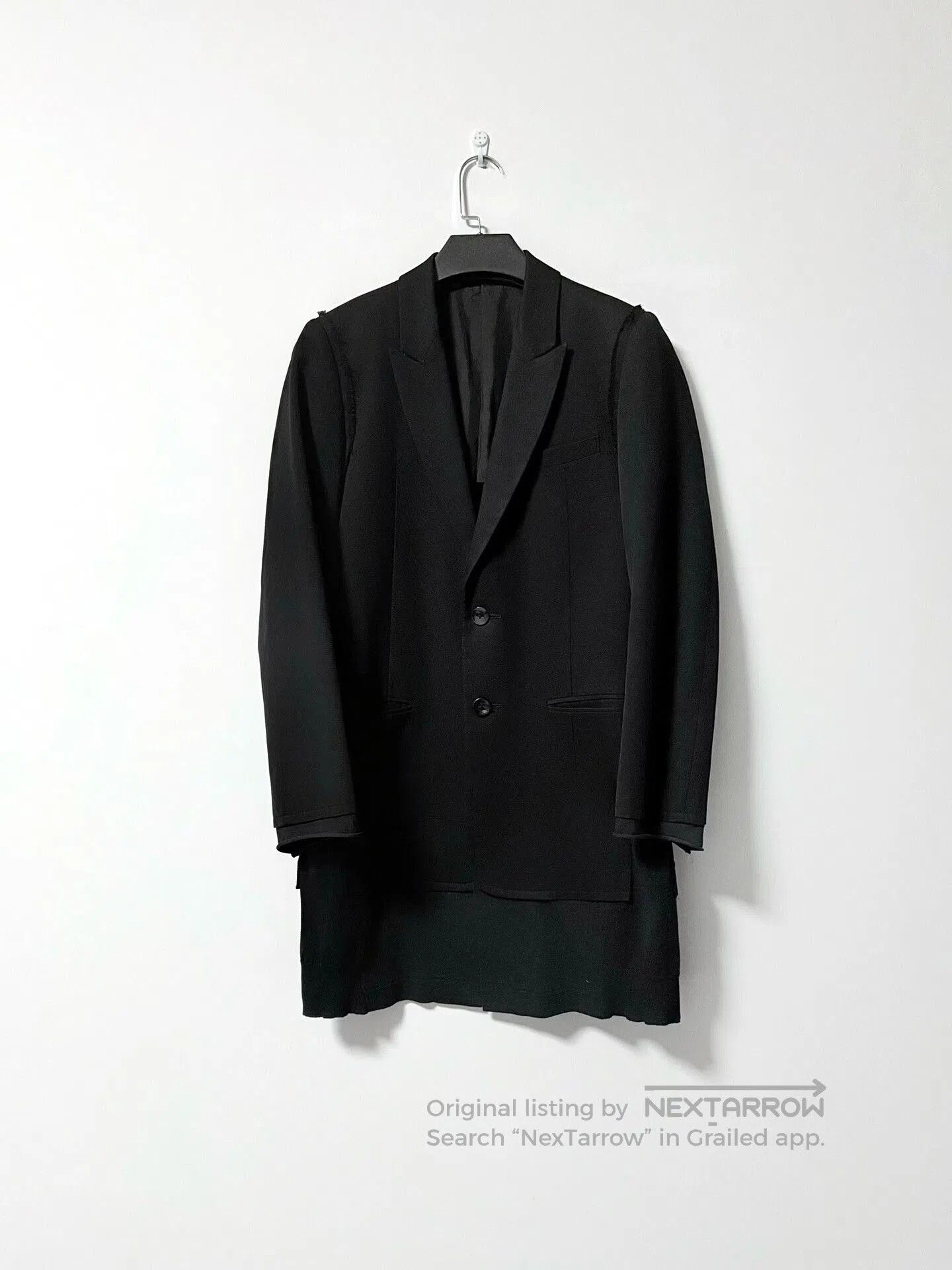 Undercover Undercover Distressed Black Suit Jacket. Size US L / EU 52-54 / 3 - 1 Thumbnail