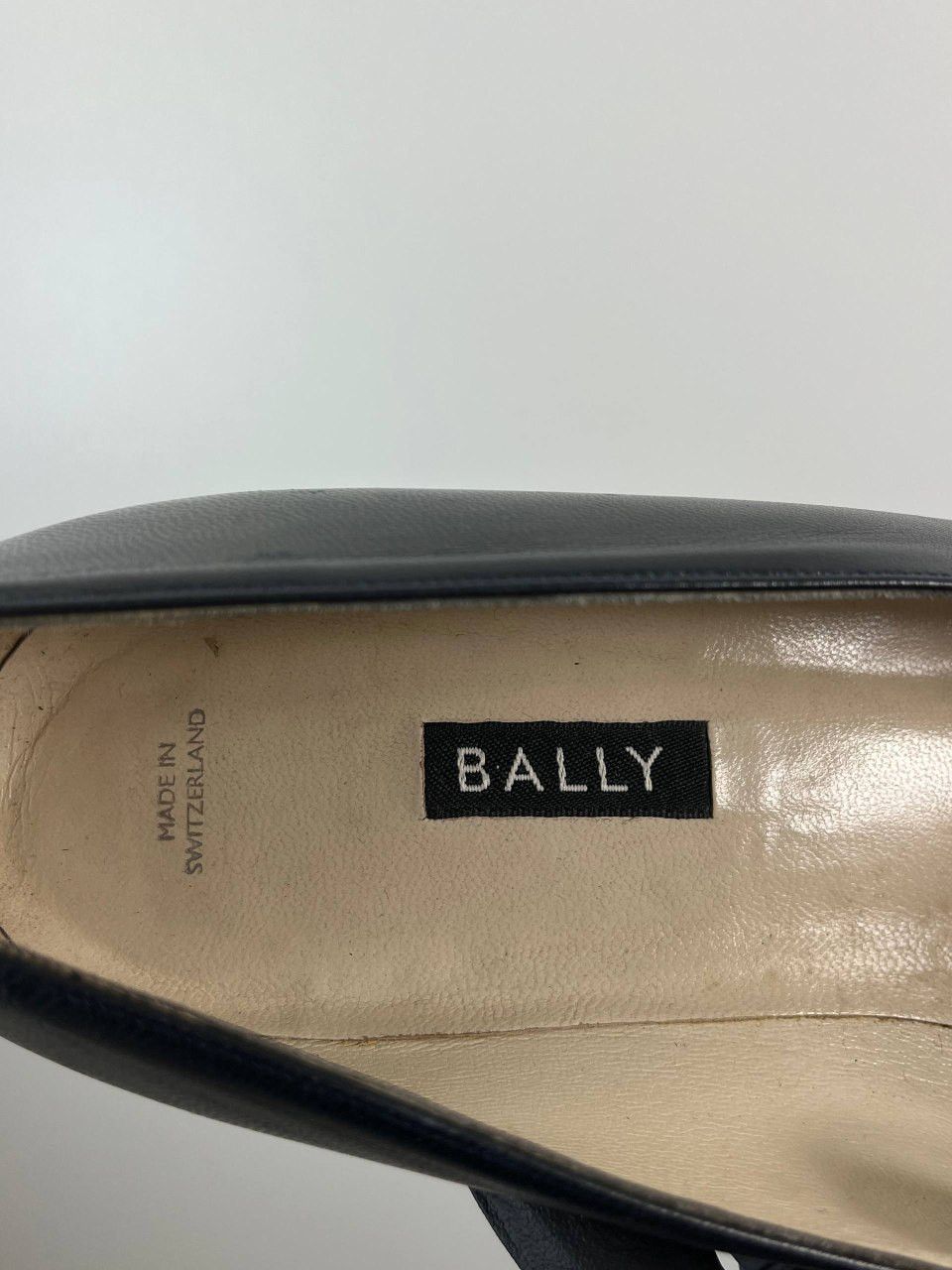 Bally Bally Women Loafers Black Leather Square Size 37.5 Size US 7.5 / IT 37.5 - 7 Thumbnail