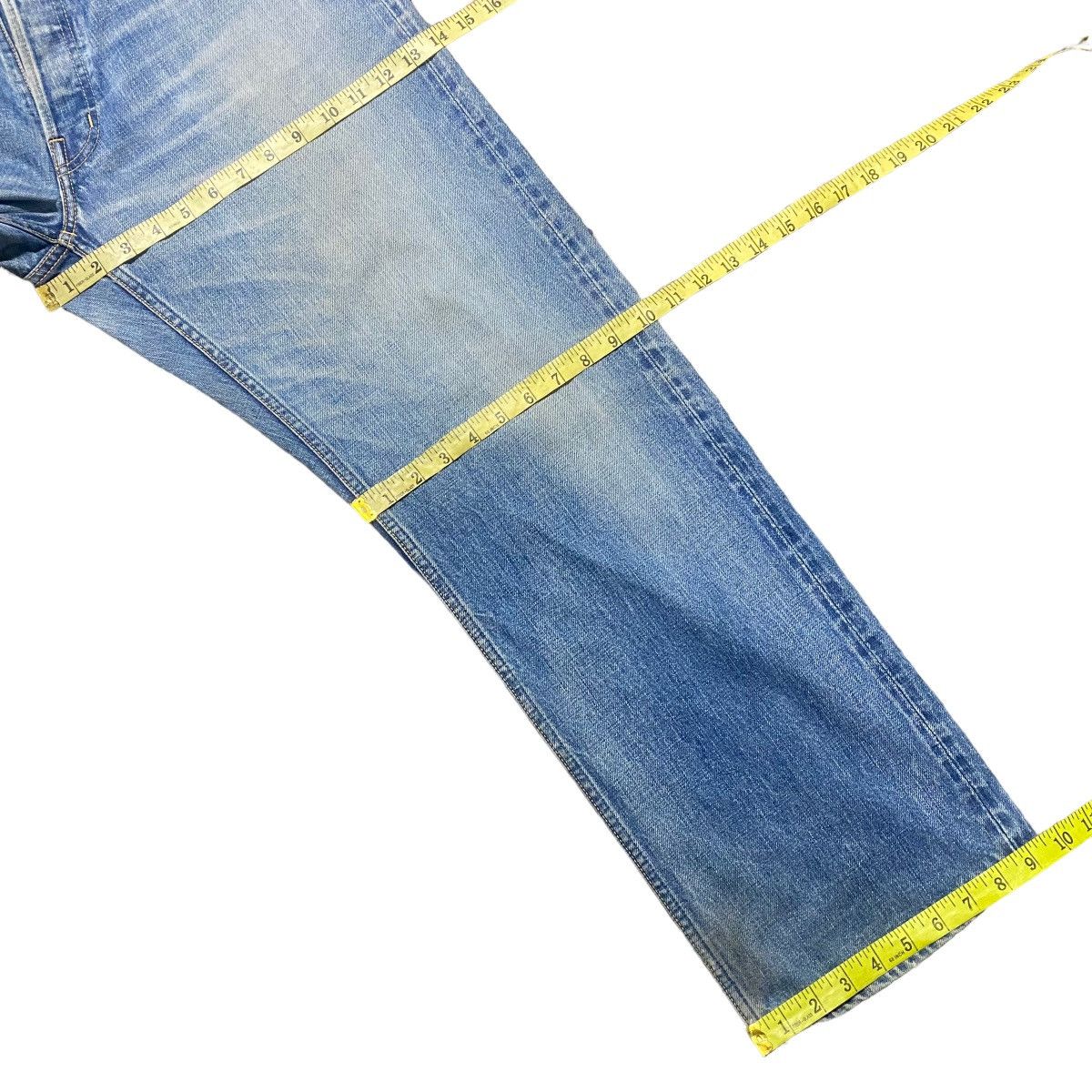 FDMTL FDMTL Denim Selvedge Jeans Distressed Size US 34 / EU 50 - 19 Thumbnail
