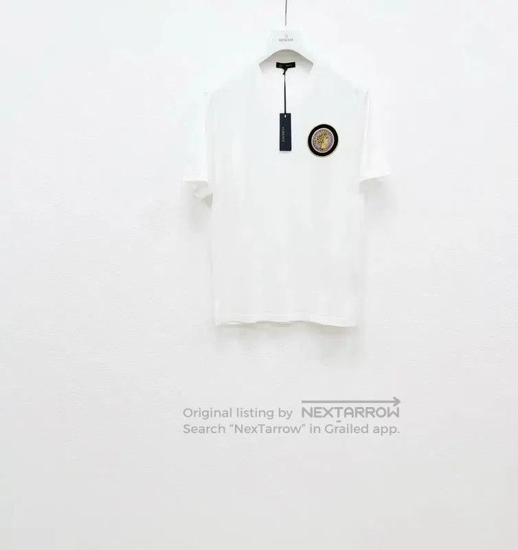 Versace Versace White Cotton Men's T-Shirt . Size US XS / EU 42 / 0 - 1 Thumbnail