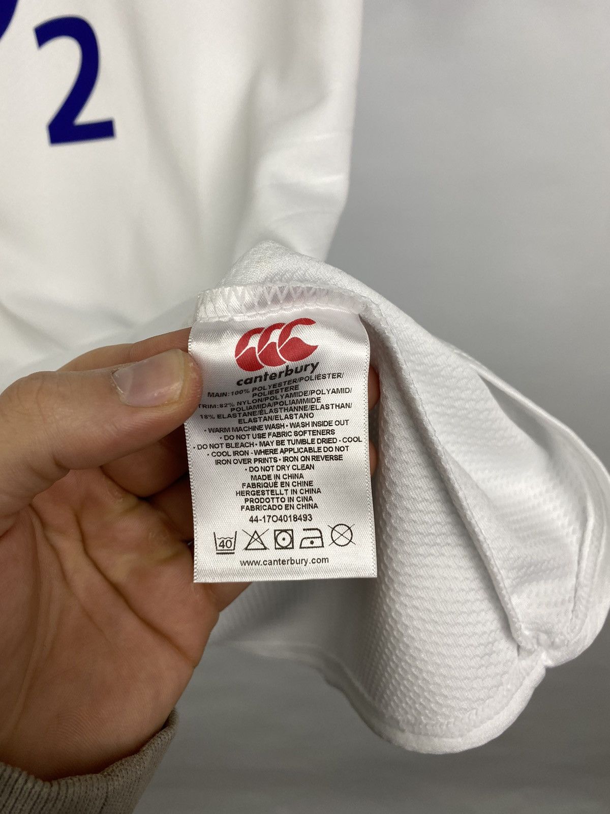 Canterbury of New Zealand 🏴󠁧󠁢󠁥󠁮󠁧󠁿 England National Rugby Team Canterbury O2 Jersey t-shirt Size US M / EU 48-50 / 2 - 8 Thumbnail