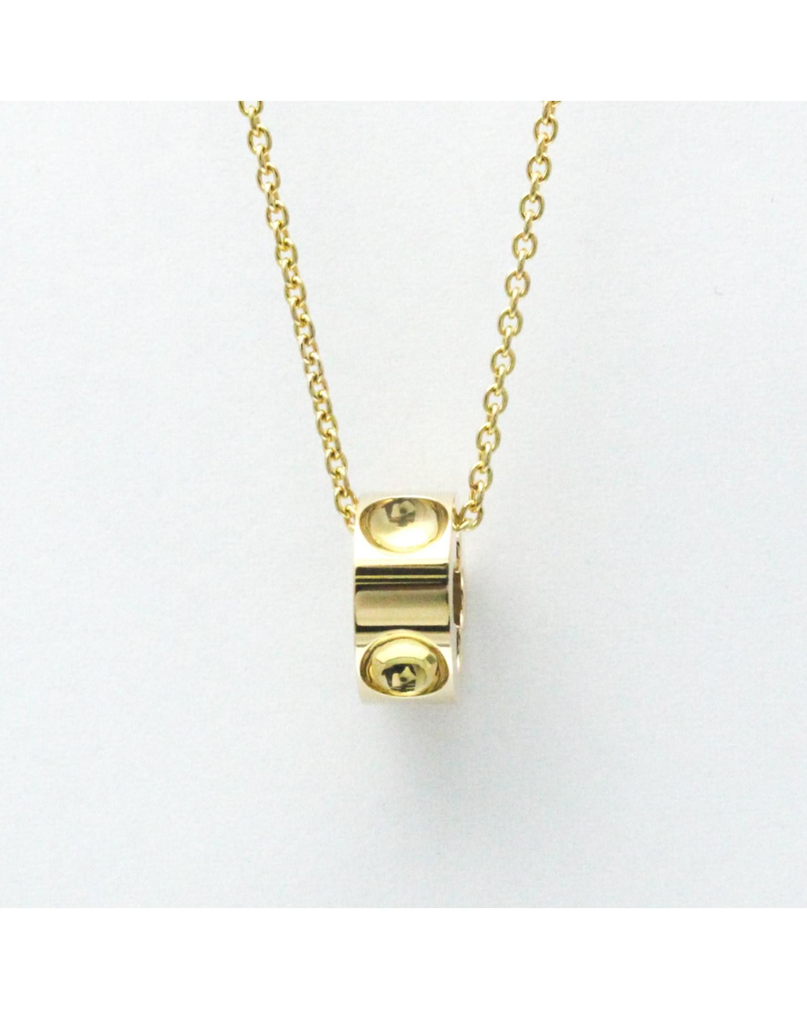 image of Louis Vuitton 18K Gold Empreinte Pendant Necklace, Women's